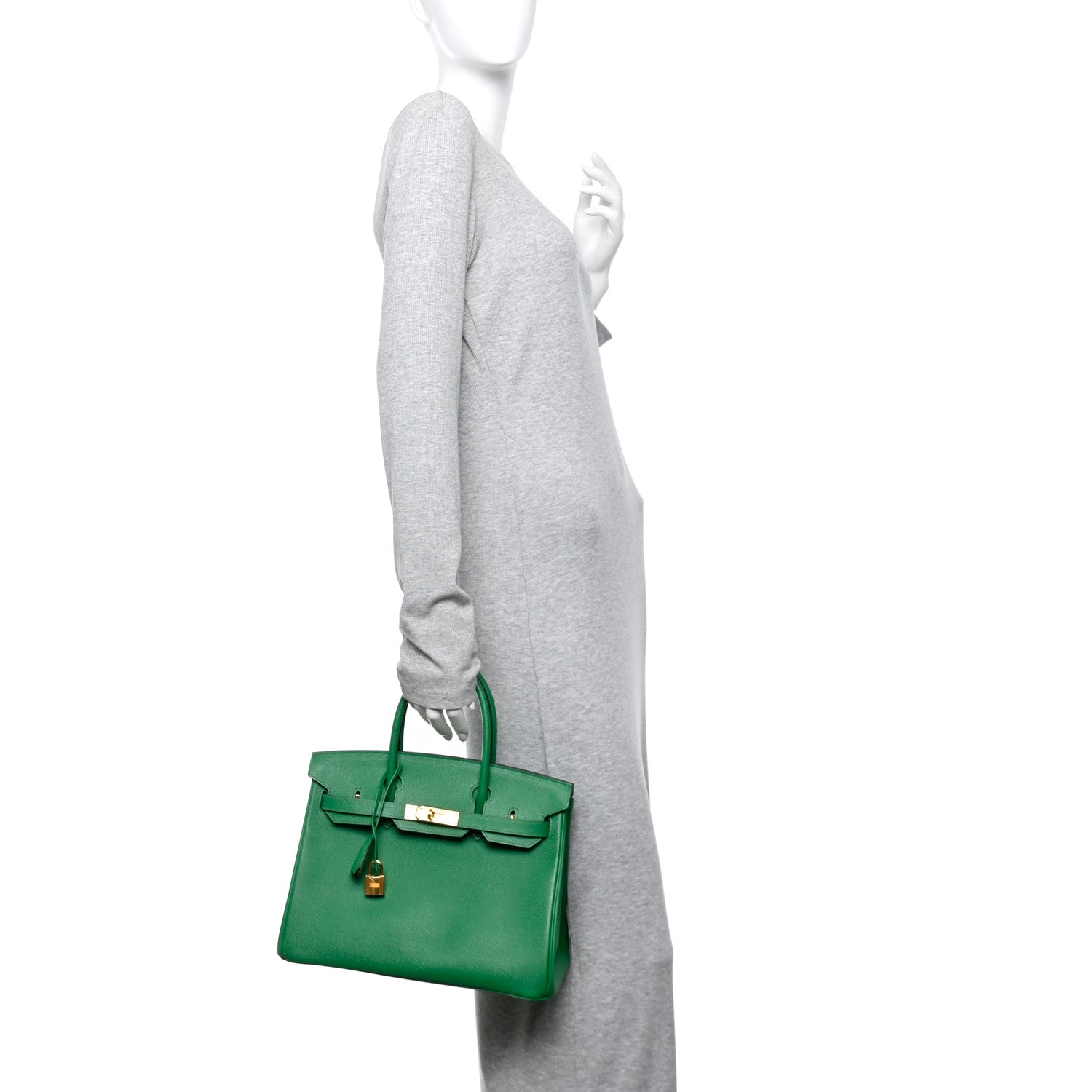 Epsom Birkin 30 Vert Vertigo