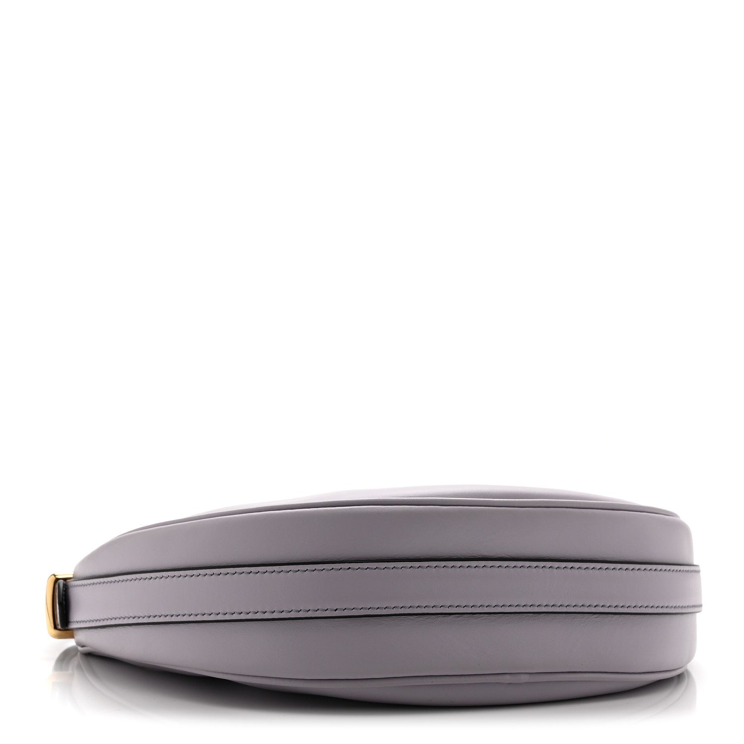 Soft Calfskin Arque Shoulder Bag Glicine