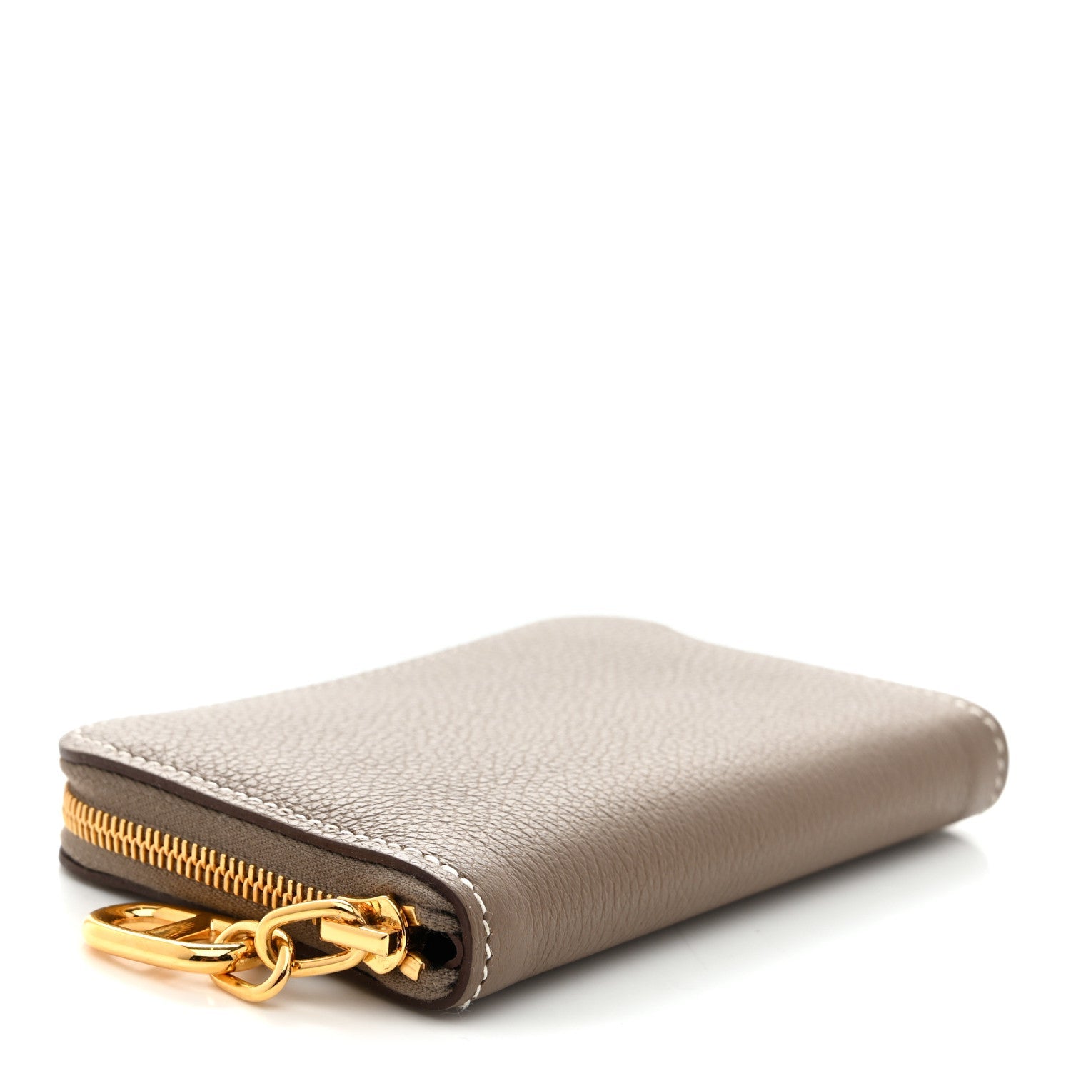 Evercolor Zipengo Chain D'Ancre Compact Cardholder Etoupe