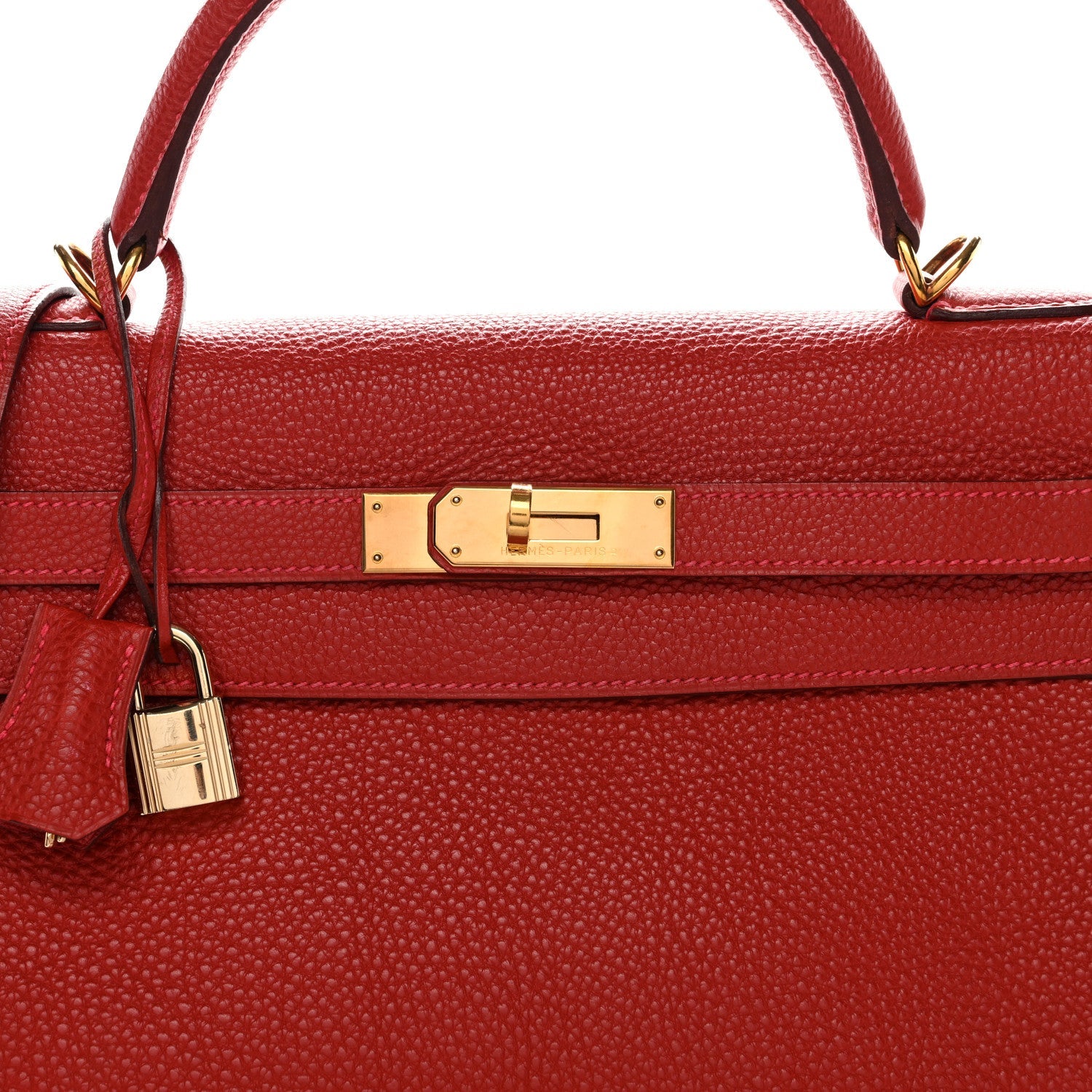 Togo Kelly Sellier 32 Rouge Vif