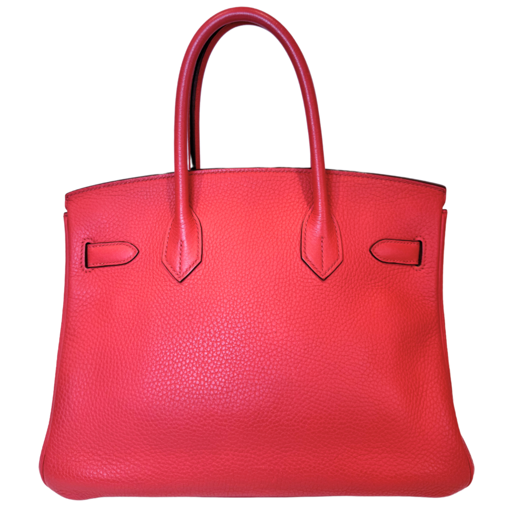 Hermès Birkin Rouge Pivoine Togo Palladium HW 30CM (2010)
