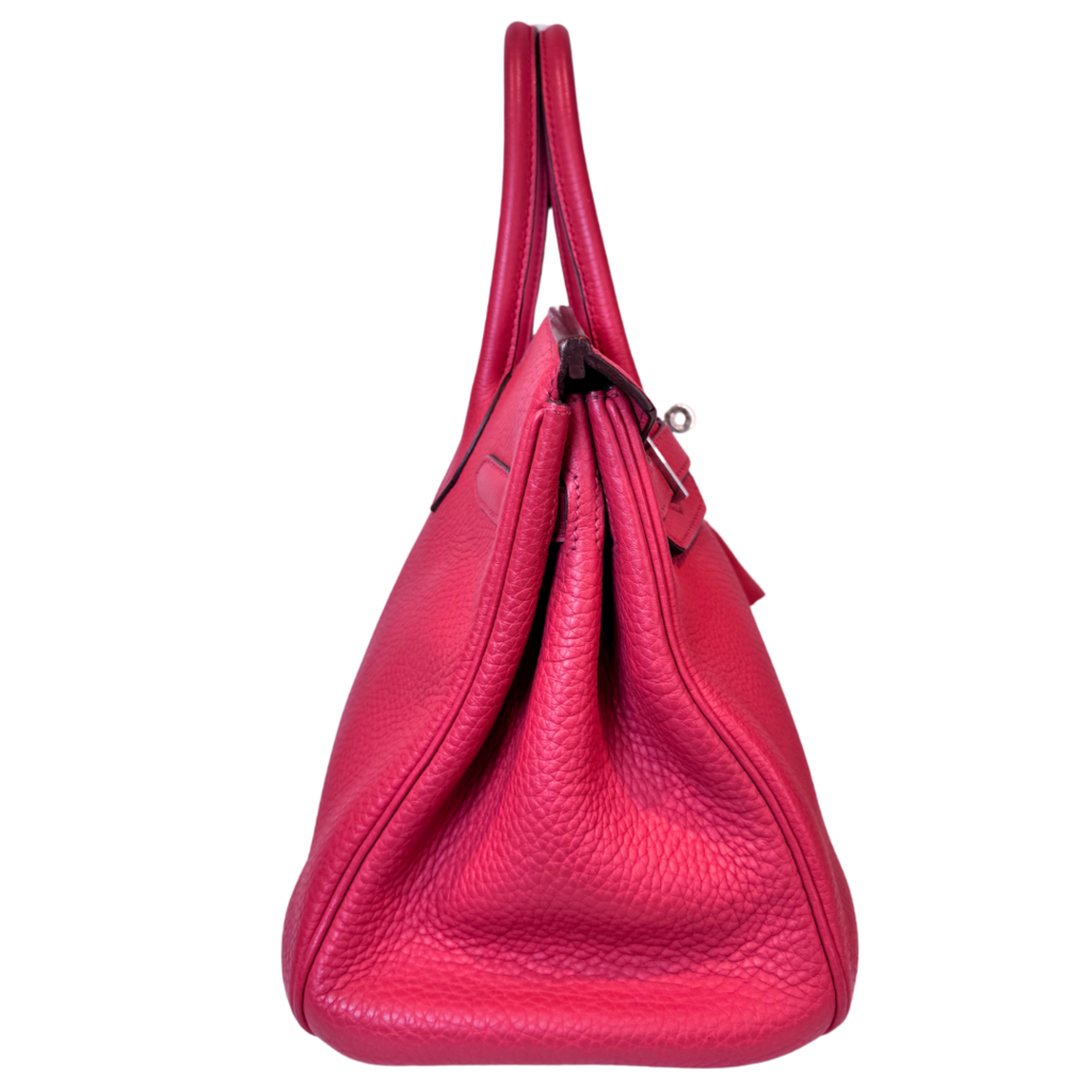 Hermès Birkin Rouge Pivoine Togo Palladium HW 30CM (2010)