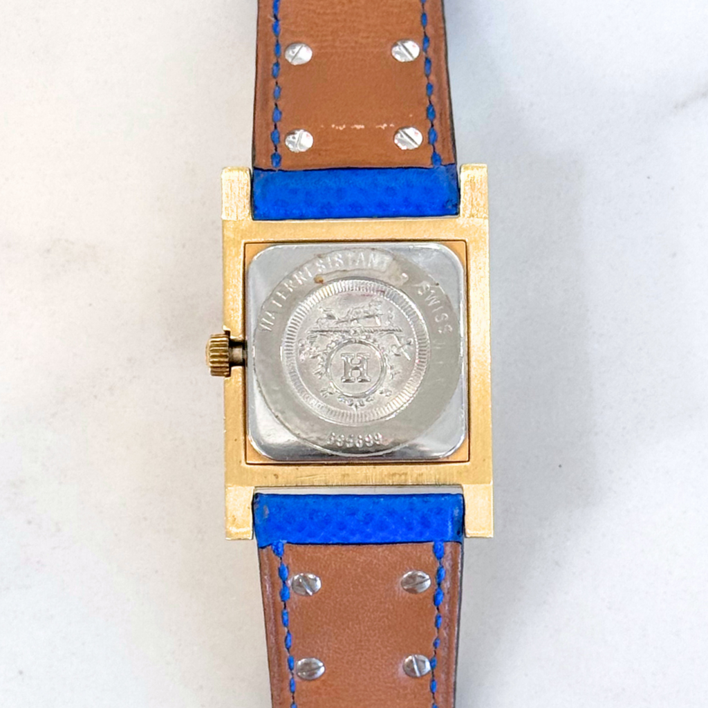 Hermes Blue Medor 23mm Watch