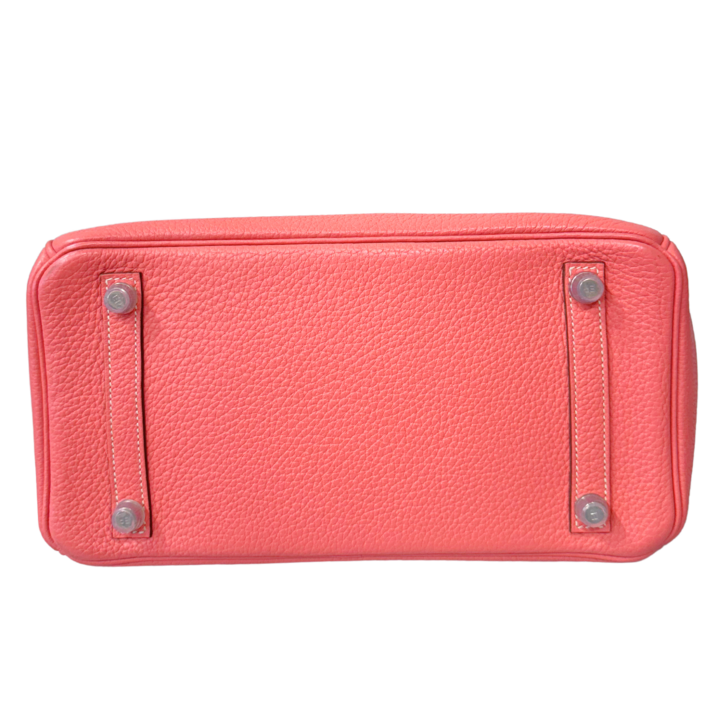 Hermès Birkin Rose Pink Clemence 30CM Palladium HW (2011)