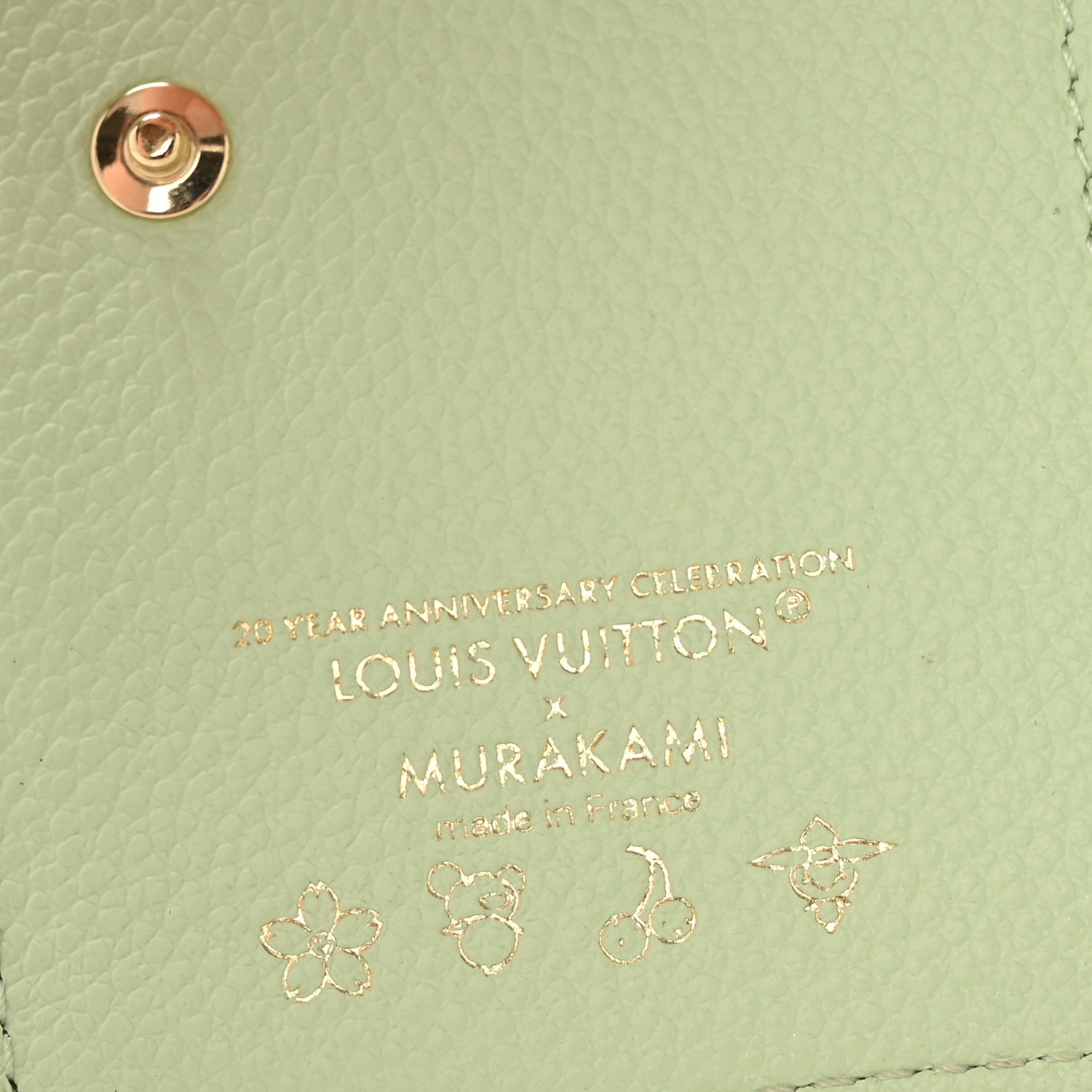 LV x TM Empreinte Monogram Multicolor Clea Wallet Green Tea