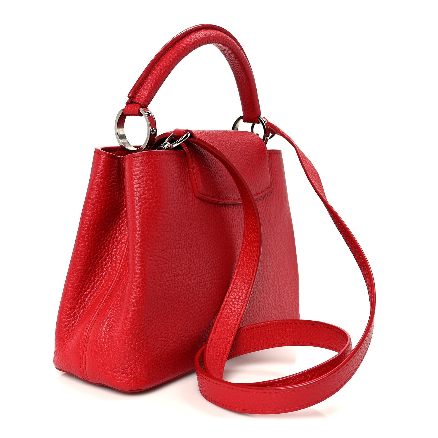 Taurillon Capucines BB Scarlet Red