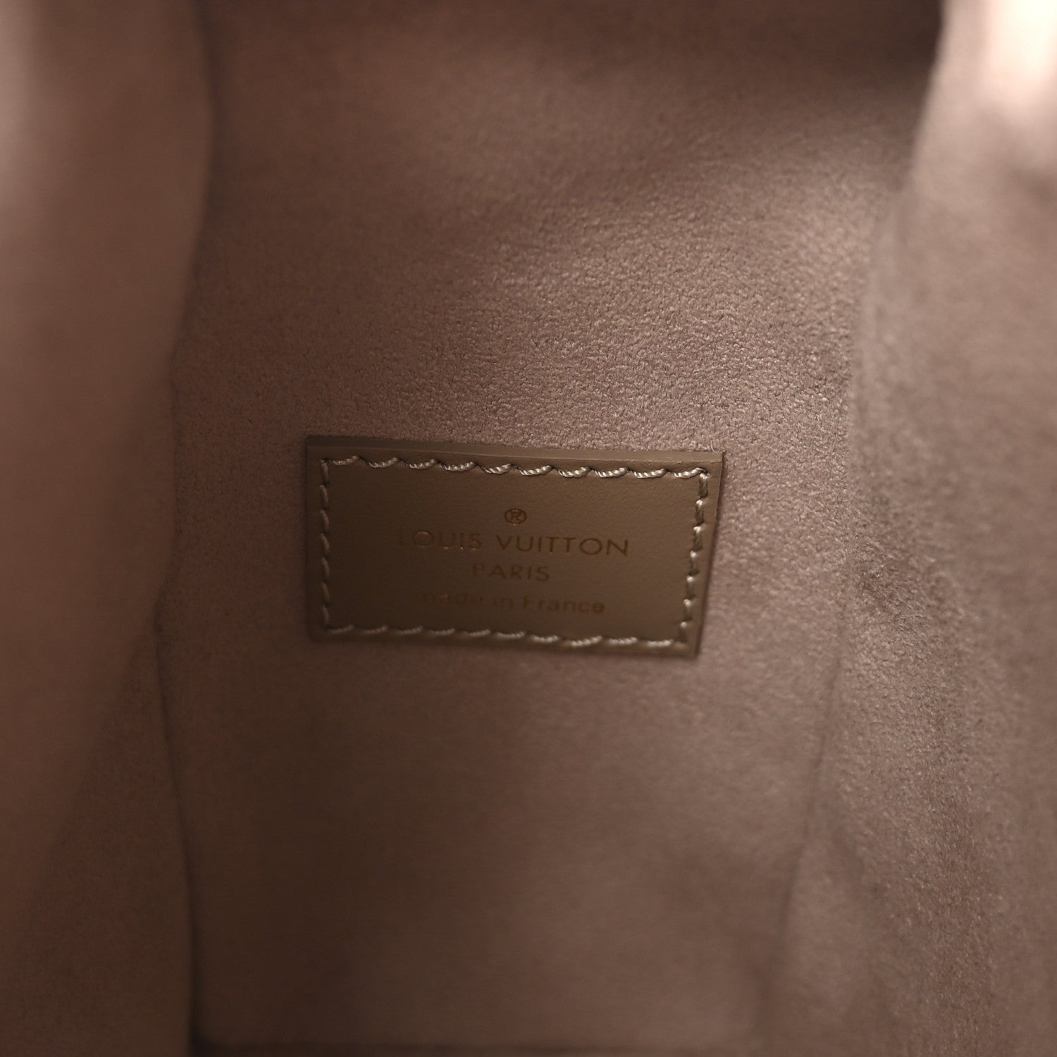 Calfskin Side Trunk MM Taupe