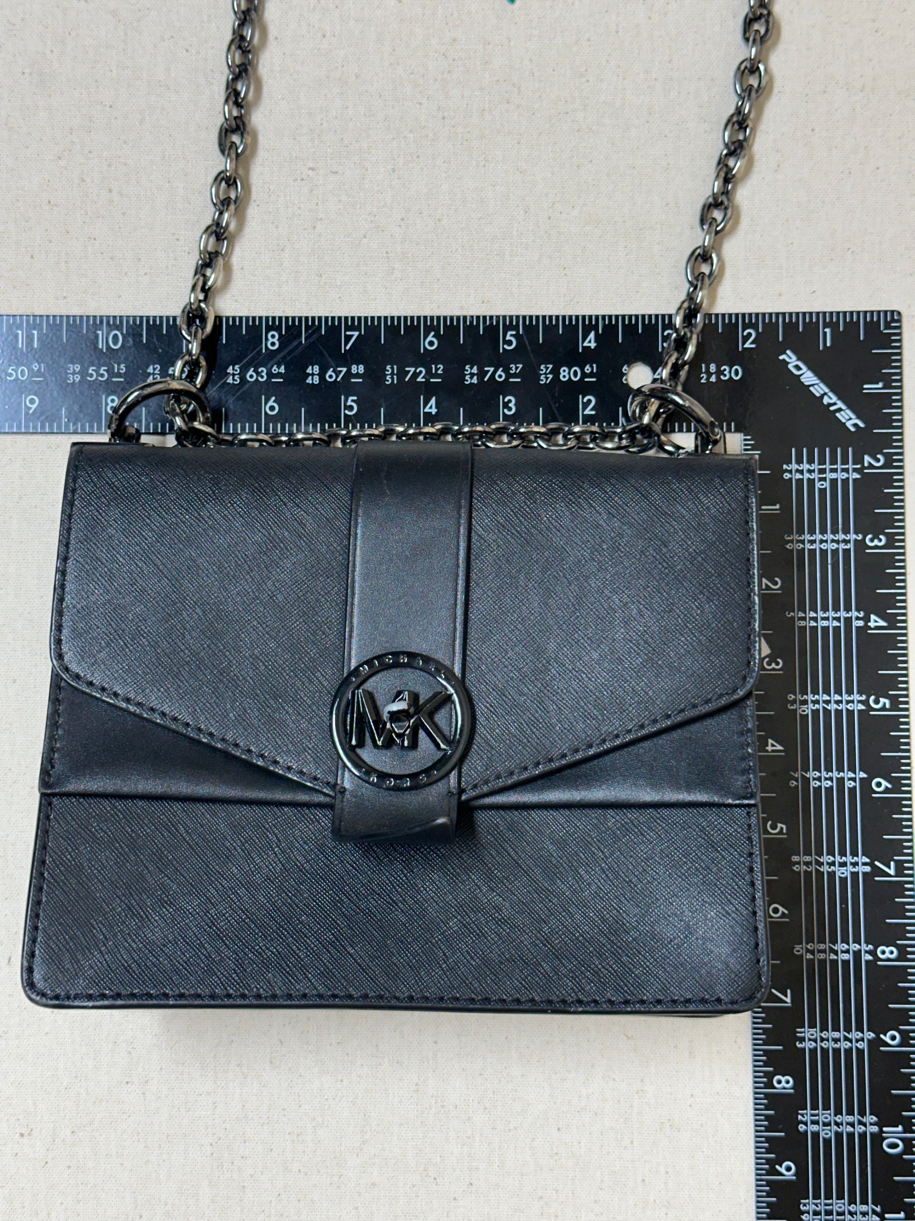 Crossbody Designer By Michael Kors In Black, Size:Small