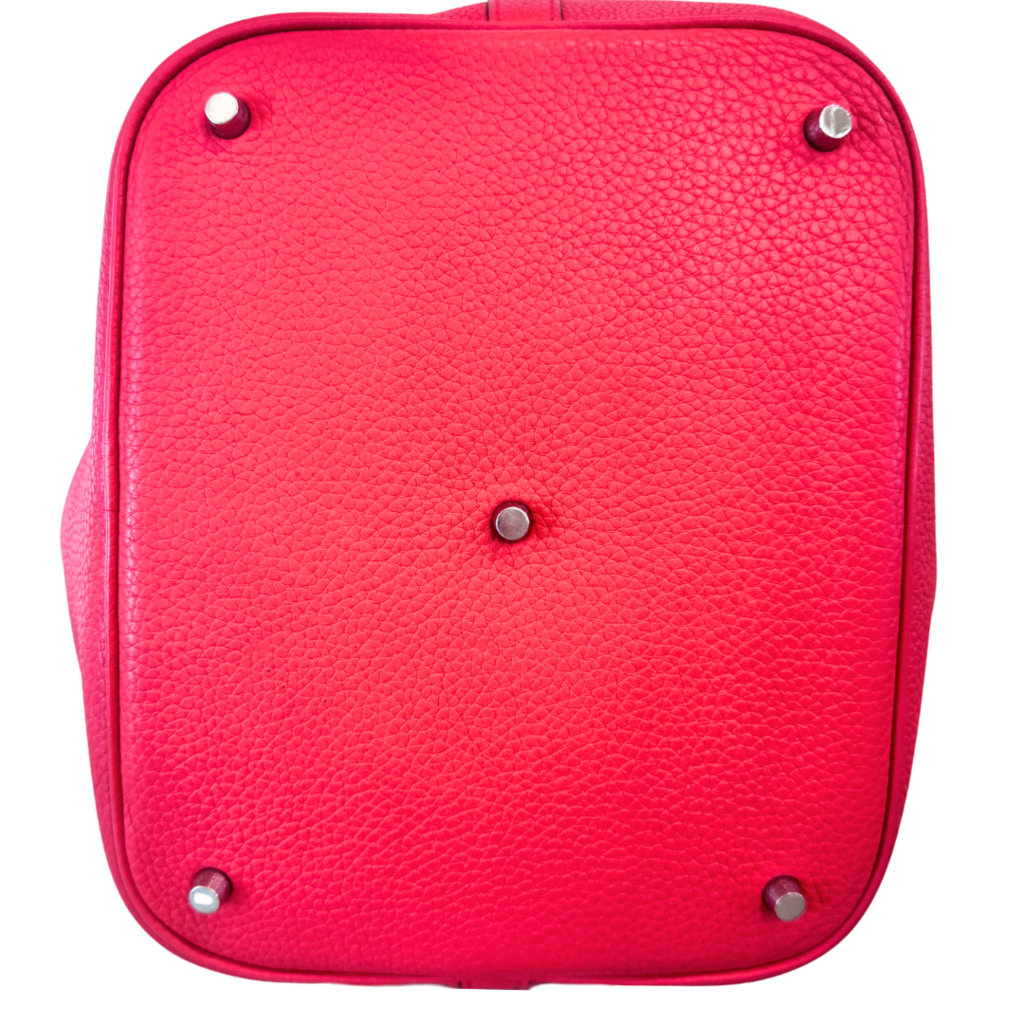Hermès Picotin Coral Pink Clemence 26CM Palladium HW (2009)