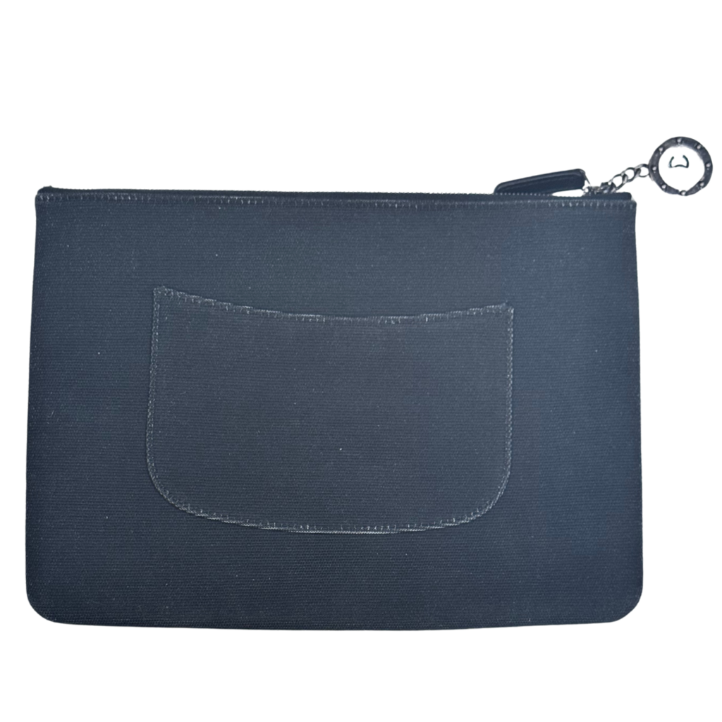 Chanel Black La Pausa Pouch (FULL SET)