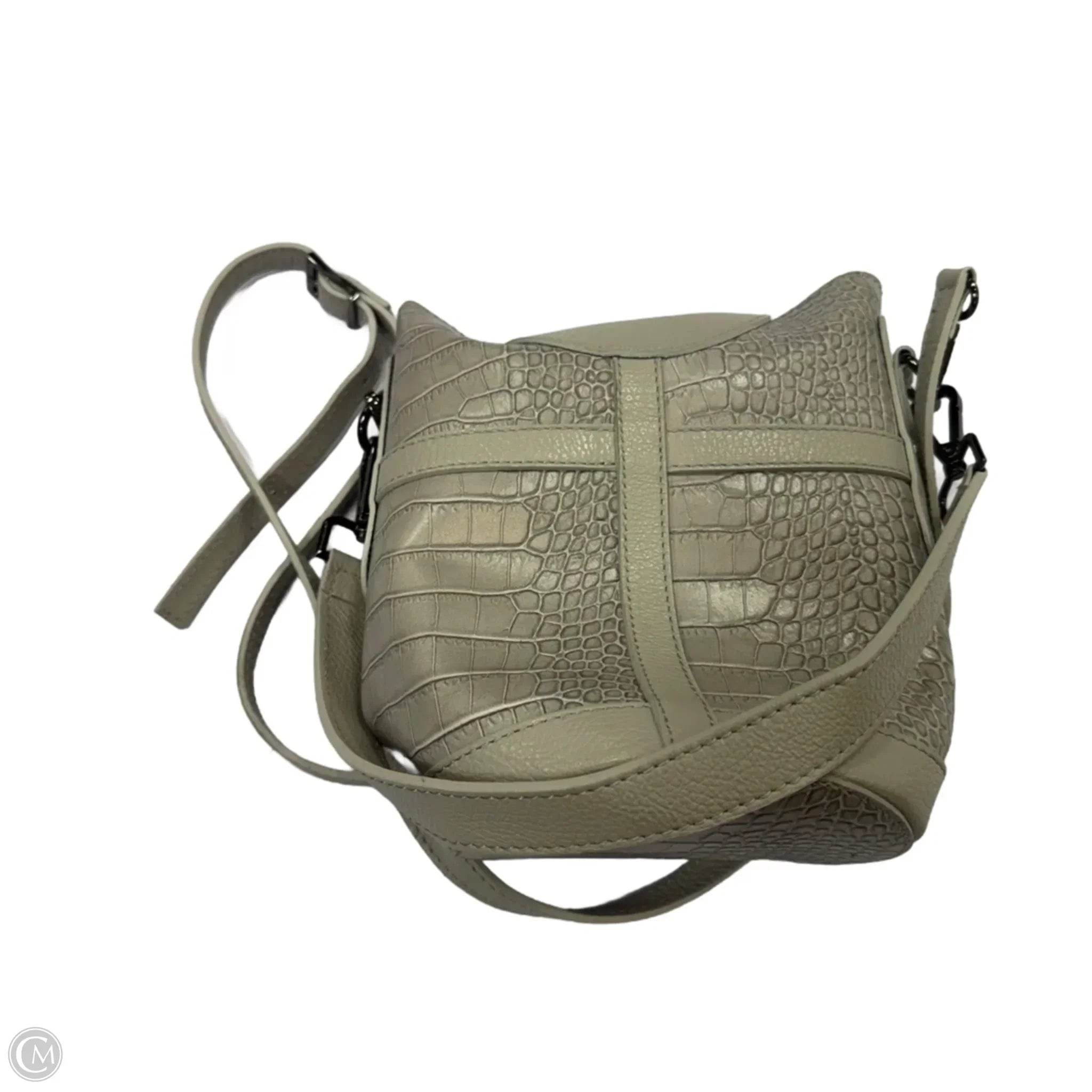 Crossbody Leather By Clothes Mentor, Size: Small