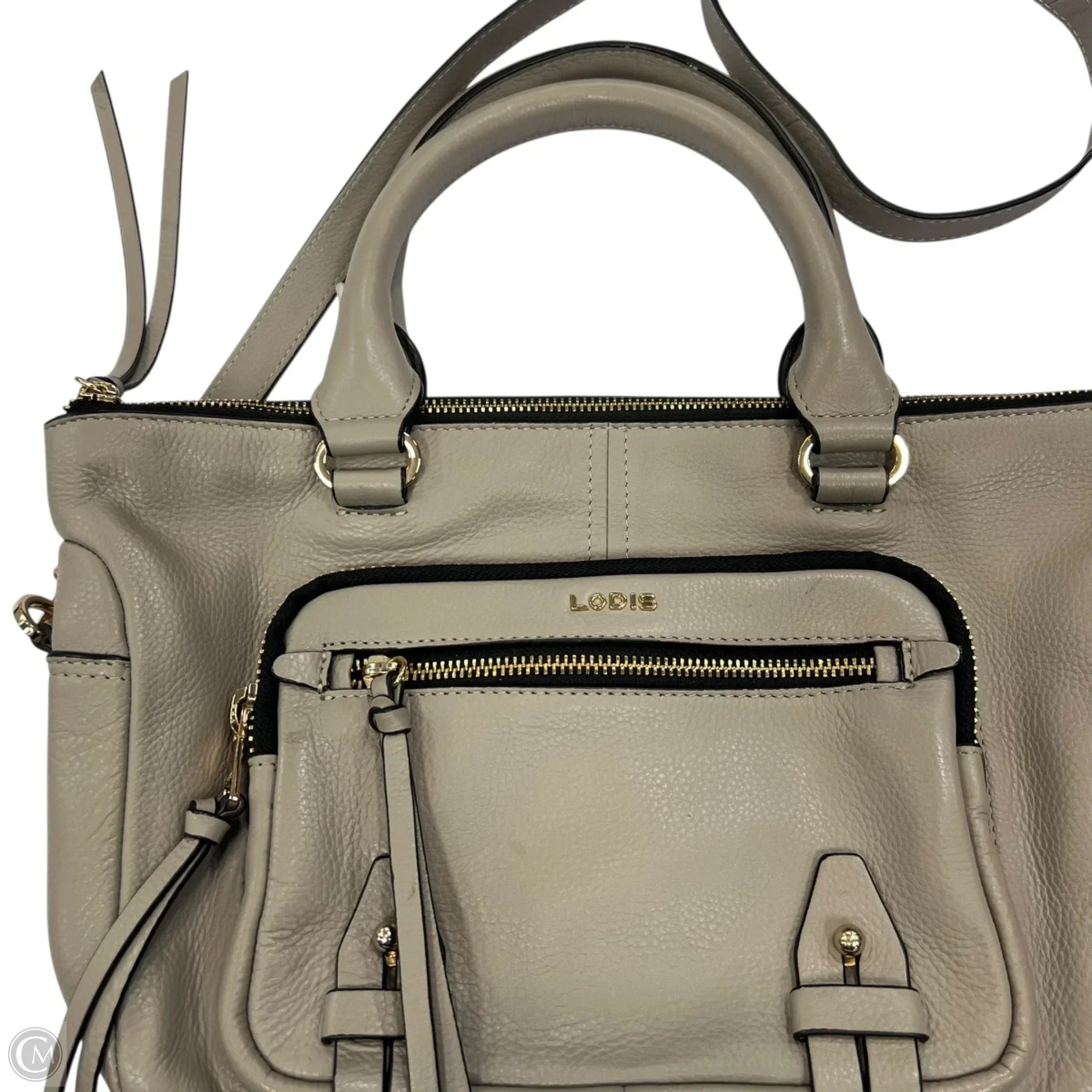 Crossbody Leather By Lodis, Size: Medium