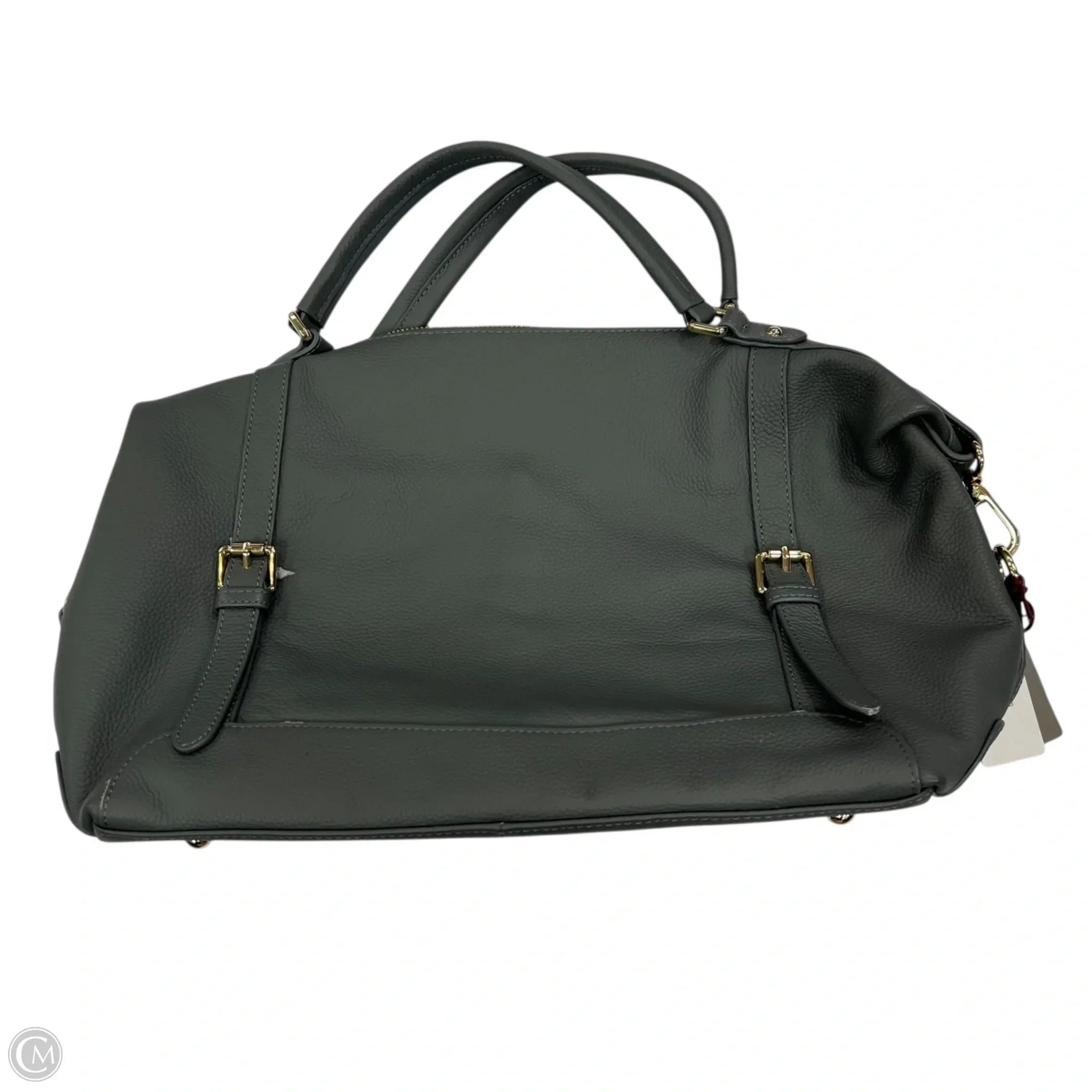 Handbag Leather By Clothes Mentor, Size: Large