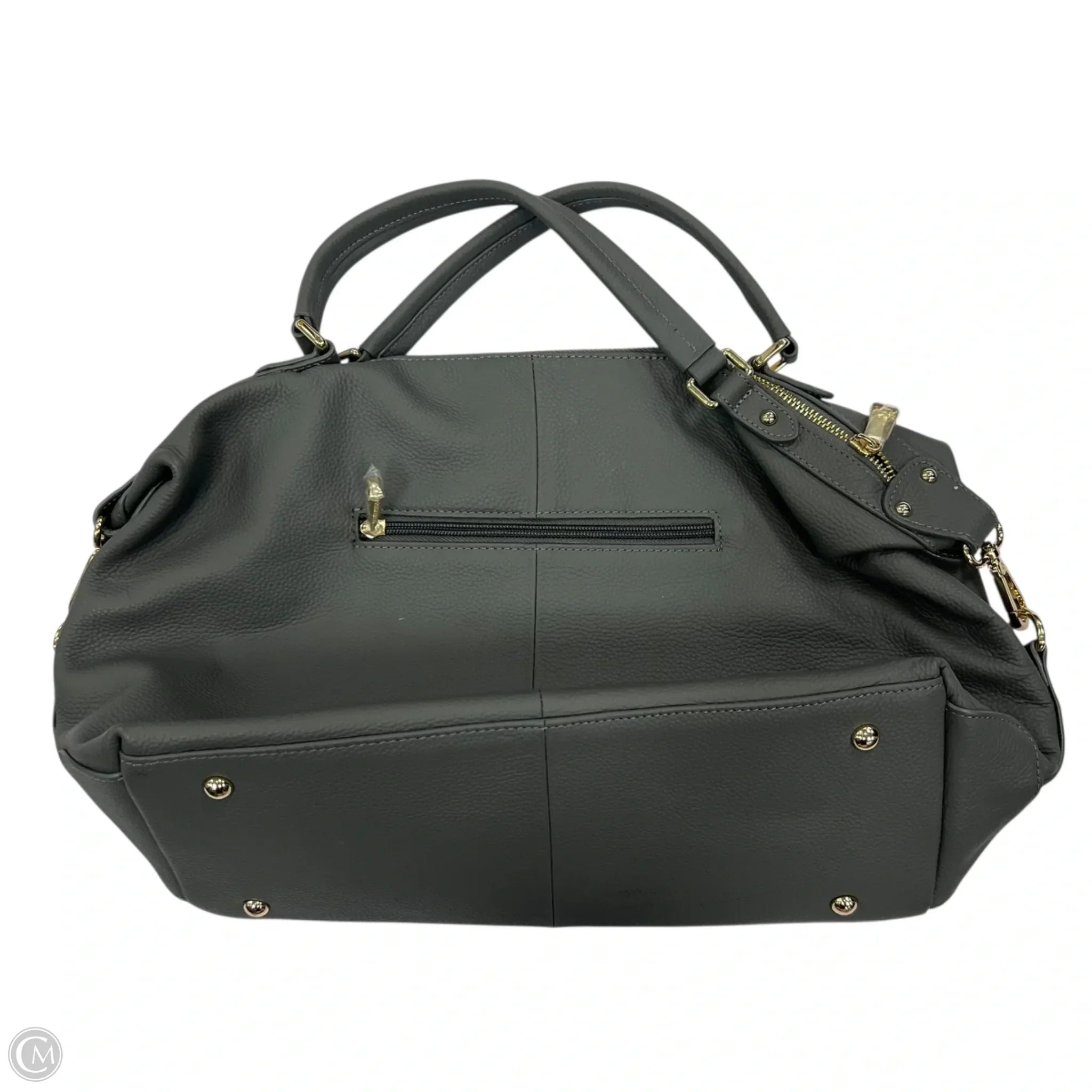 Handbag Leather By Clothes Mentor, Size: Large