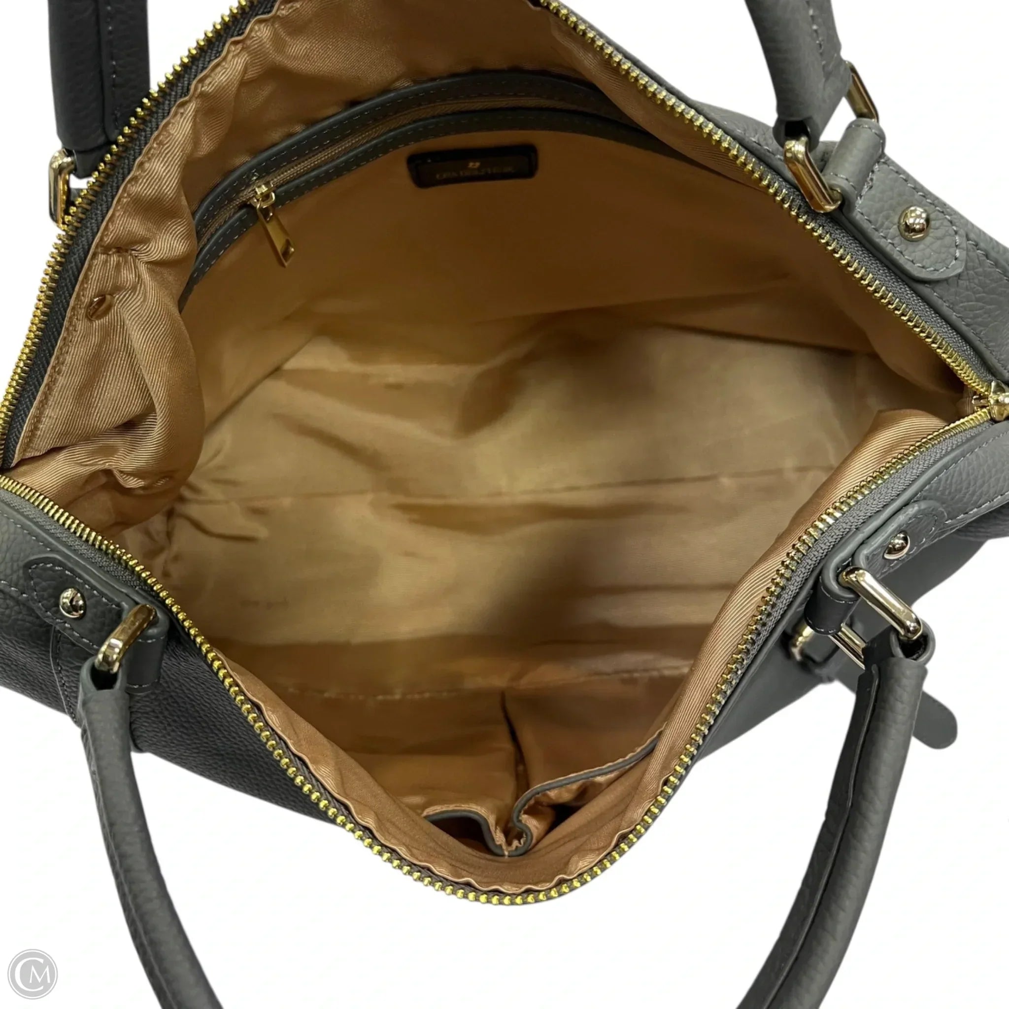 Handbag Leather By Clothes Mentor, Size: Large