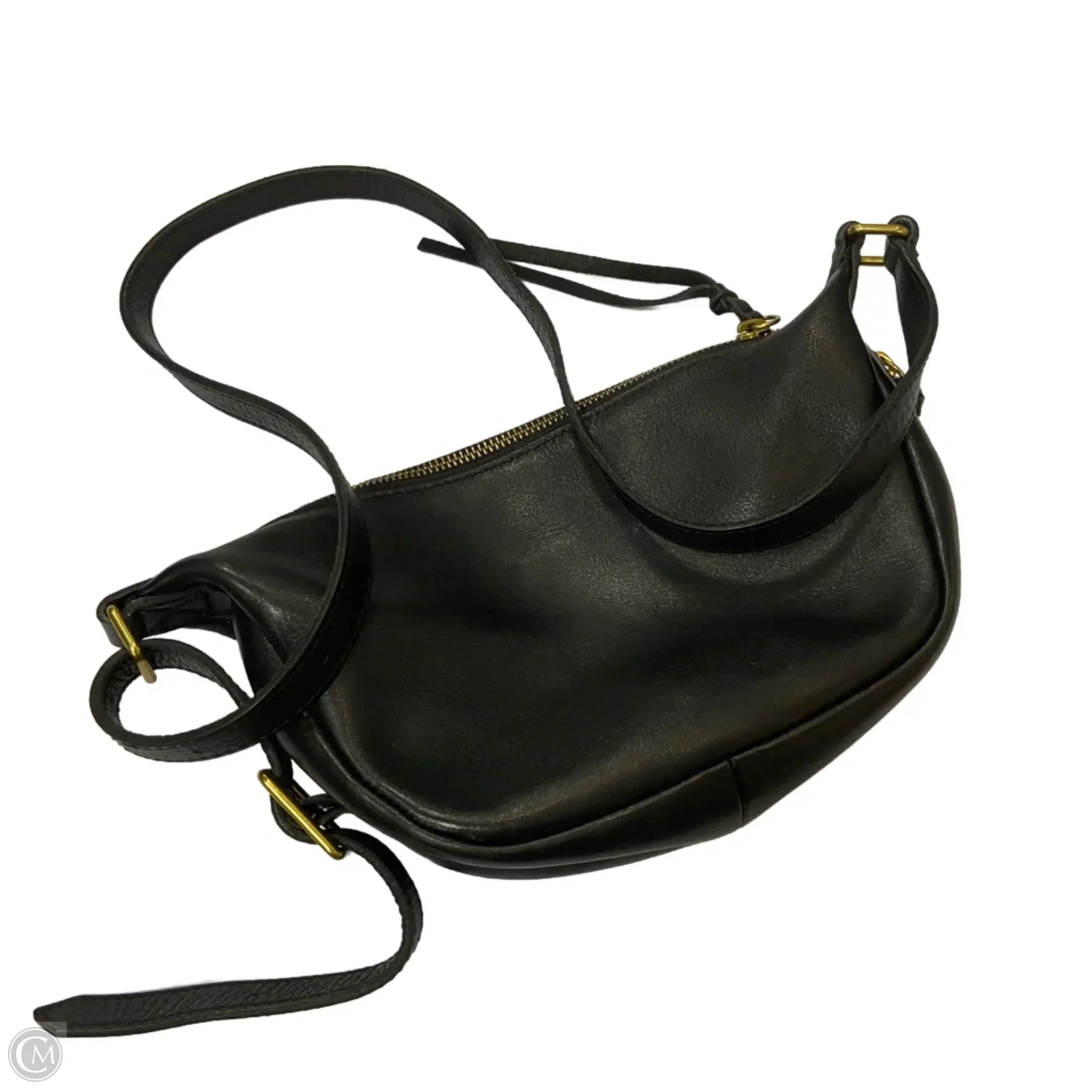 Handbag Leather By Madewell, Size: Small