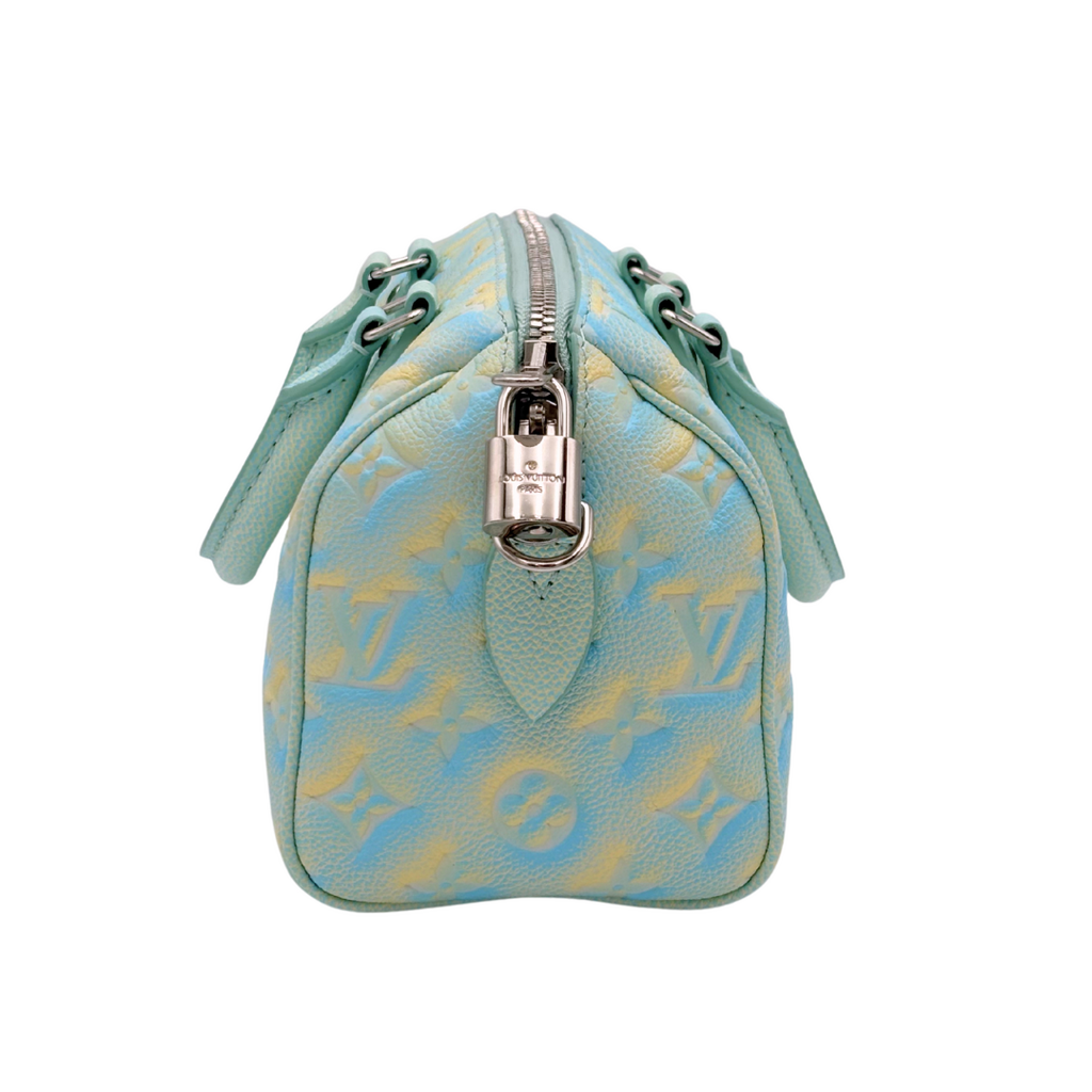 Louis Vuitton Green Empreinte Summer Stardust Speedy (2022)
