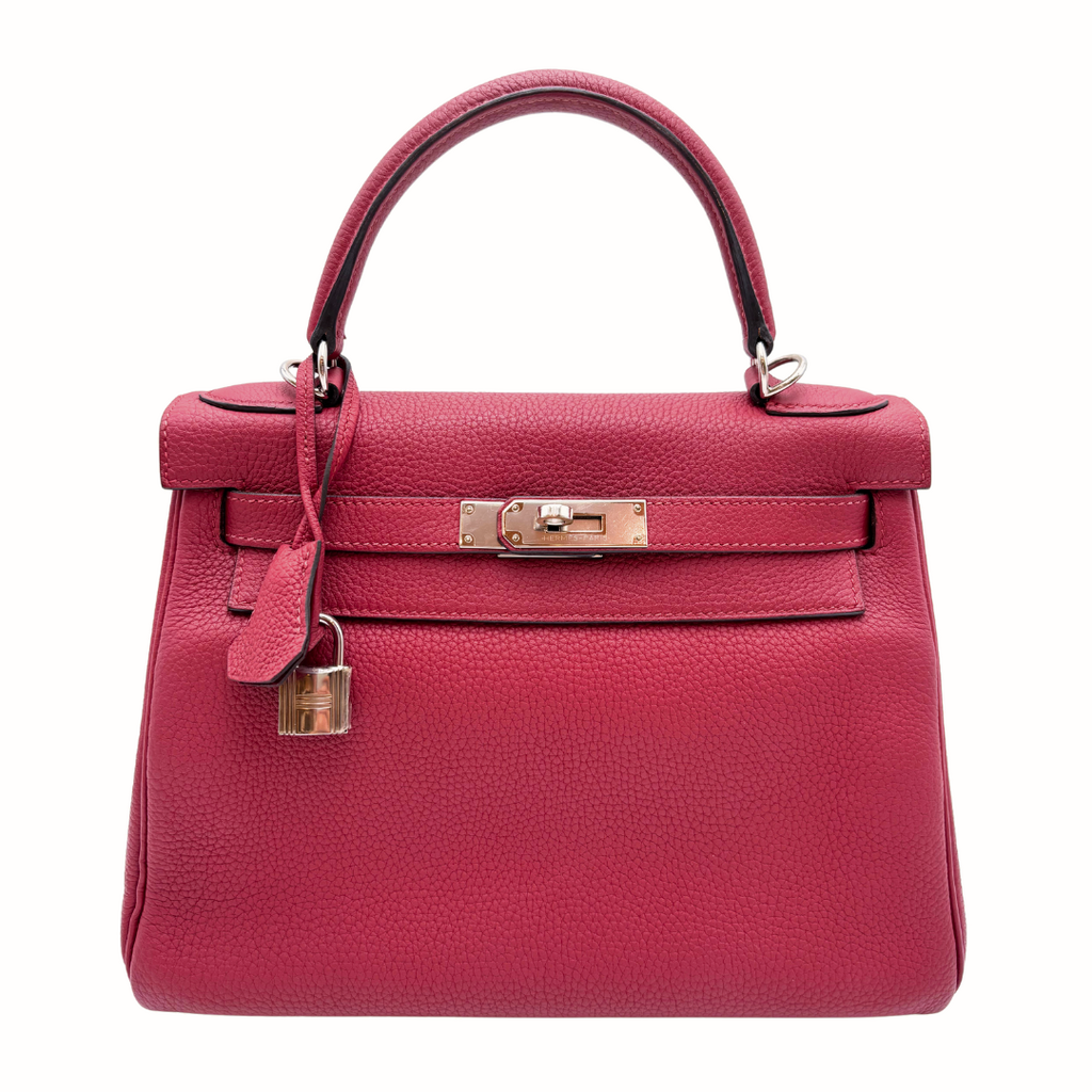 Hermès Kelly Rouge H Togo 28CM Palladium HW (2017)