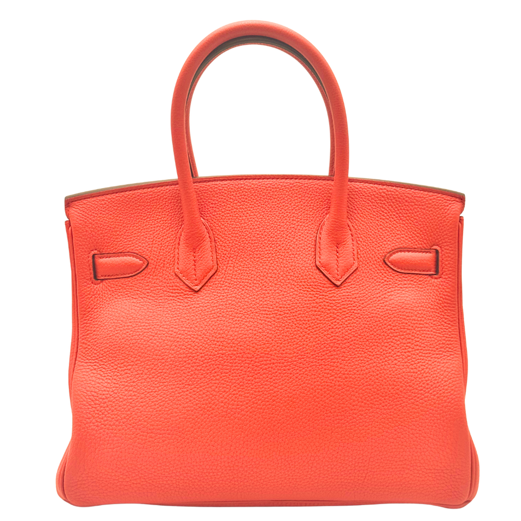 Hermès Birkin Dark Orange Togo 30CM Palladium HW (2016)