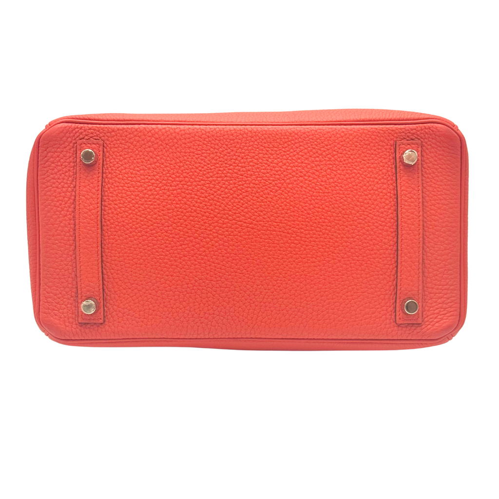 Hermès Birkin Dark Orange Togo 30CM Palladium HW (2016)