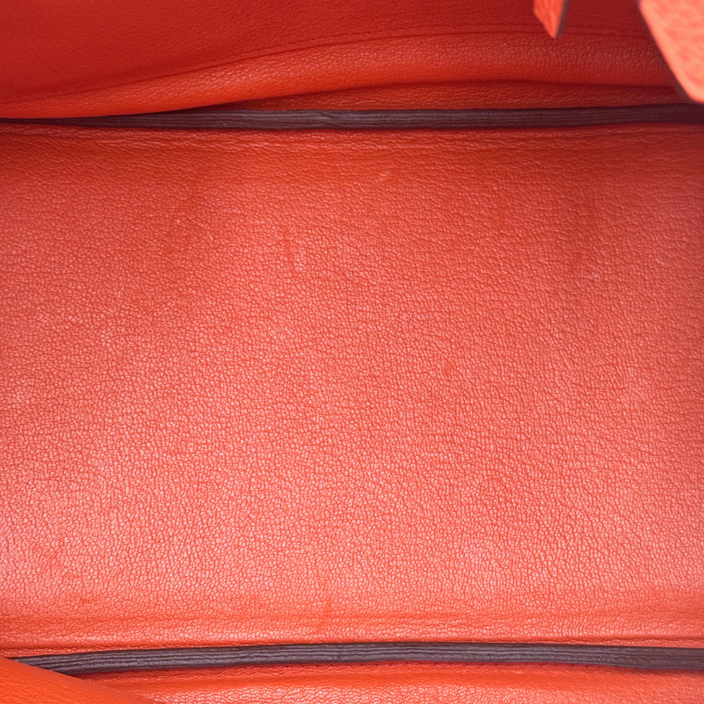 Hermès Birkin Dark Orange Togo 30CM Palladium HW (2016)