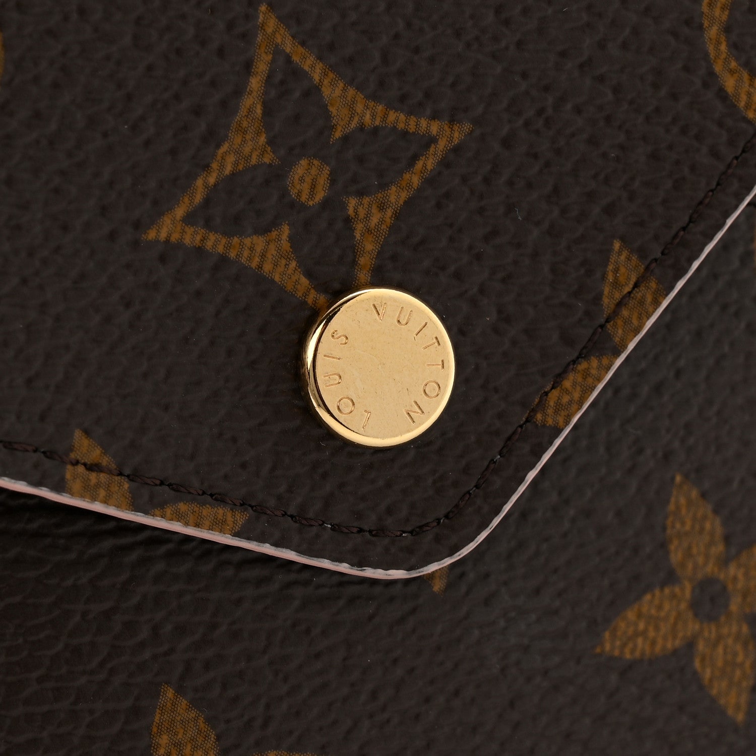 Monogram Large Kirigami Pochette Insert Rose Ballerine