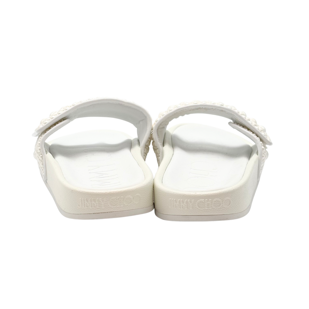 Jimmy Choo Pearl Slides, 37