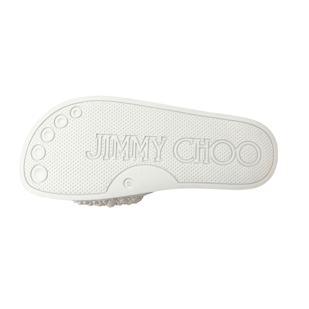 Jimmy Choo Pearl Slides, 37