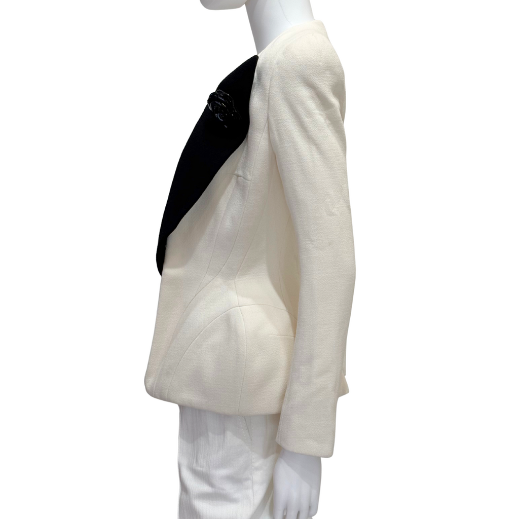 Balmain Couture Pannier Hip Structured Blazer, Sample Size (2024) (AS IS)