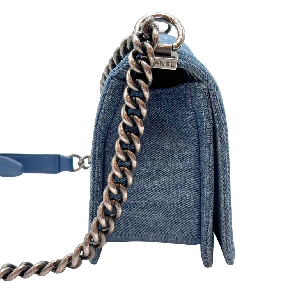 Chanel Denim Medium LeBoy (FULLSET)