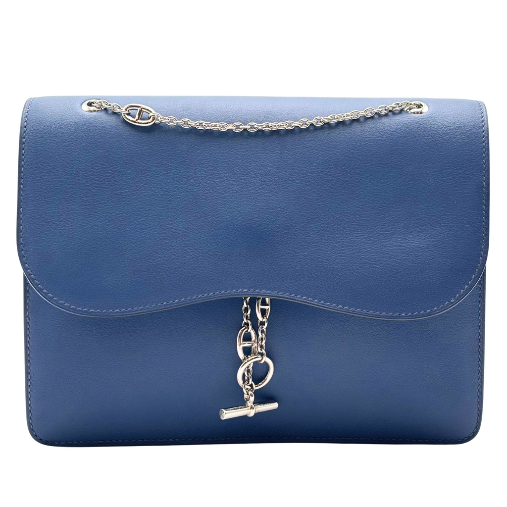 Hermès Blue Saphir Chaine D'ancre Bag (2014)