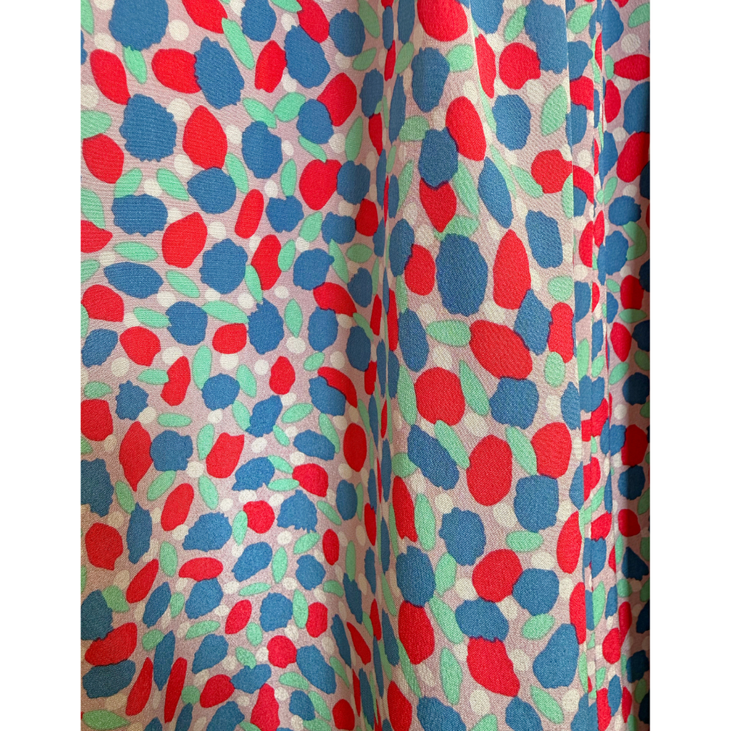 Marc Jacobs Woozy Polka Dot Silk Tie Waist Dress, 6 (SS 2003)