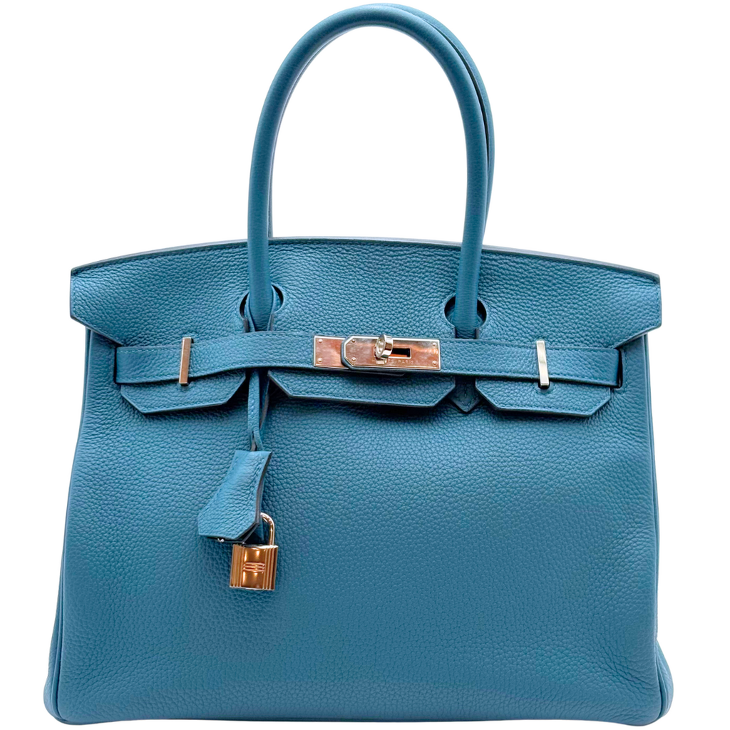 Hermès Birkin Blue Togo 30CM Palladium HW
