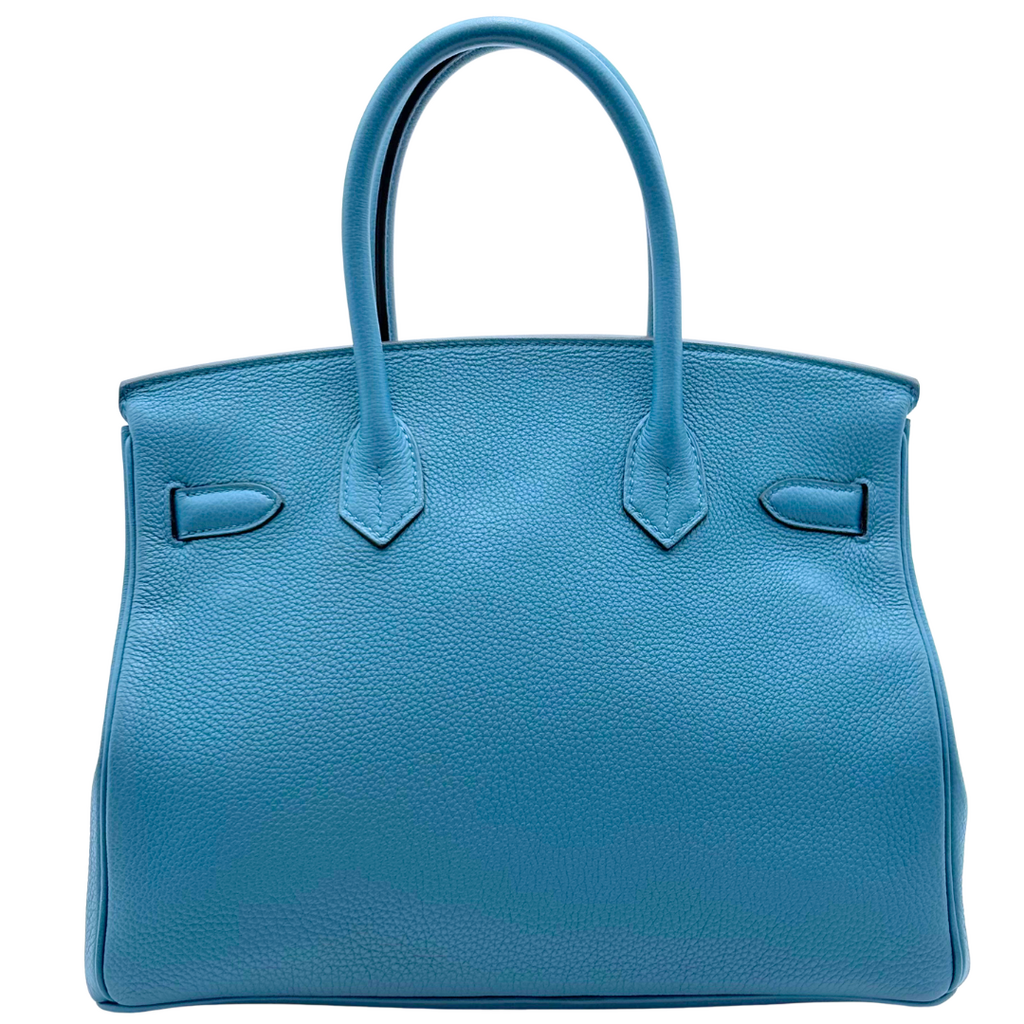 Hermès Birkin Blue Togo 30CM Palladium HW