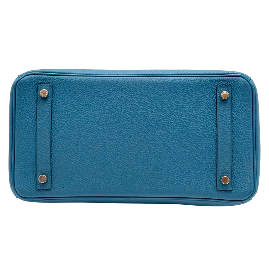 Hermès Birkin Blue Togo 30CM Palladium HW