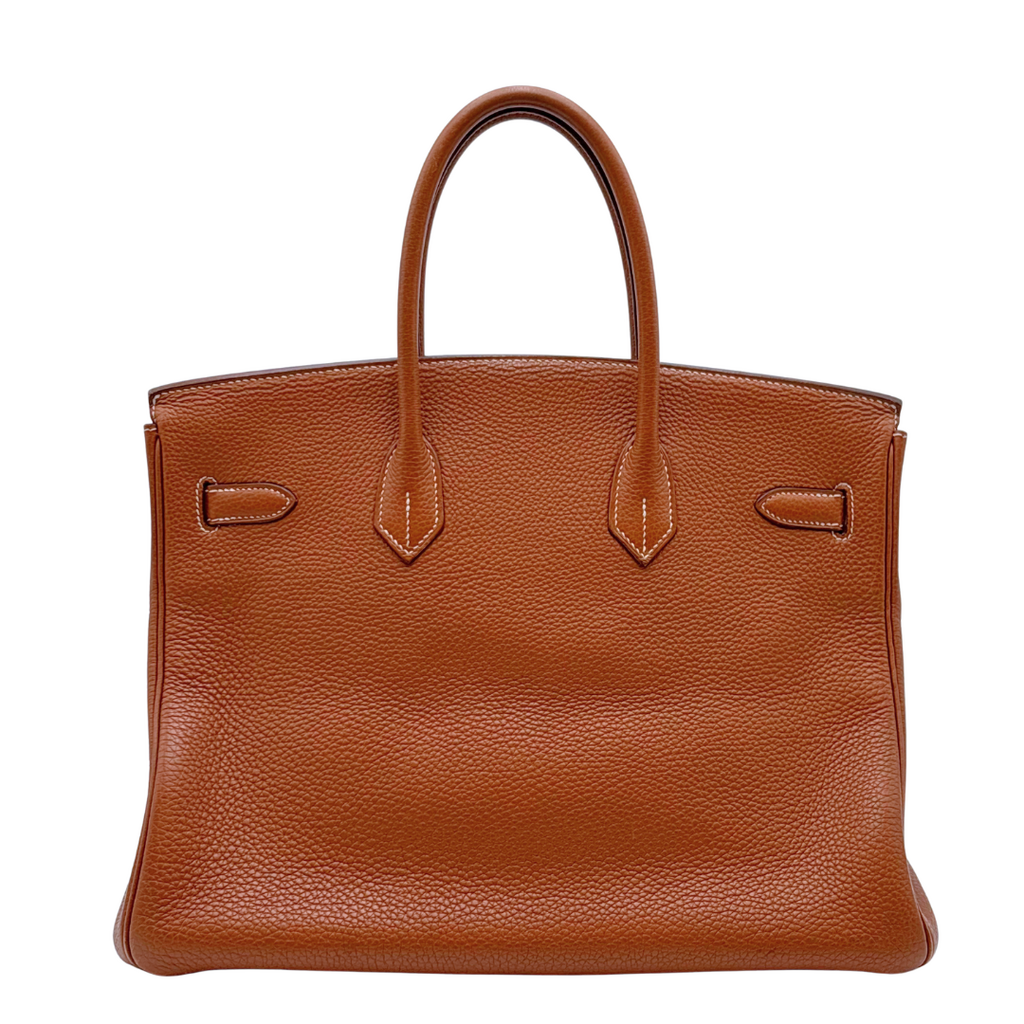 Hermès Birkin Gold Togo 35CM Palladium HW (2005)