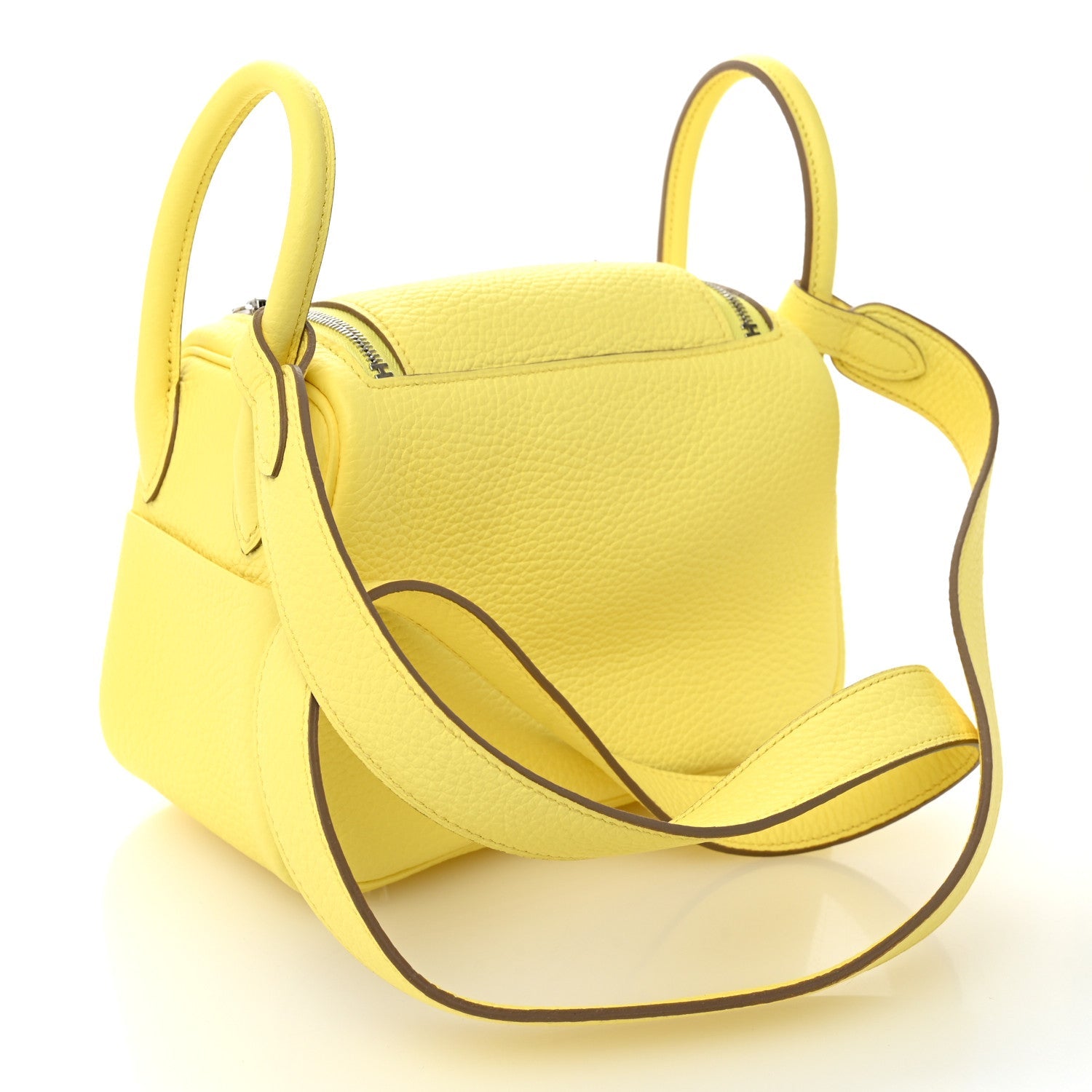 Taurillon Clemence Mini Lindy 20 Limoncello