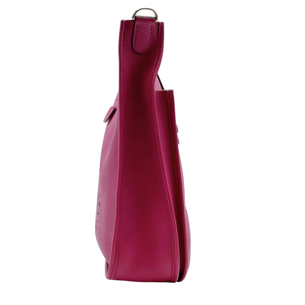 Hermès Evelyne Dark Pink GM Palladium HW