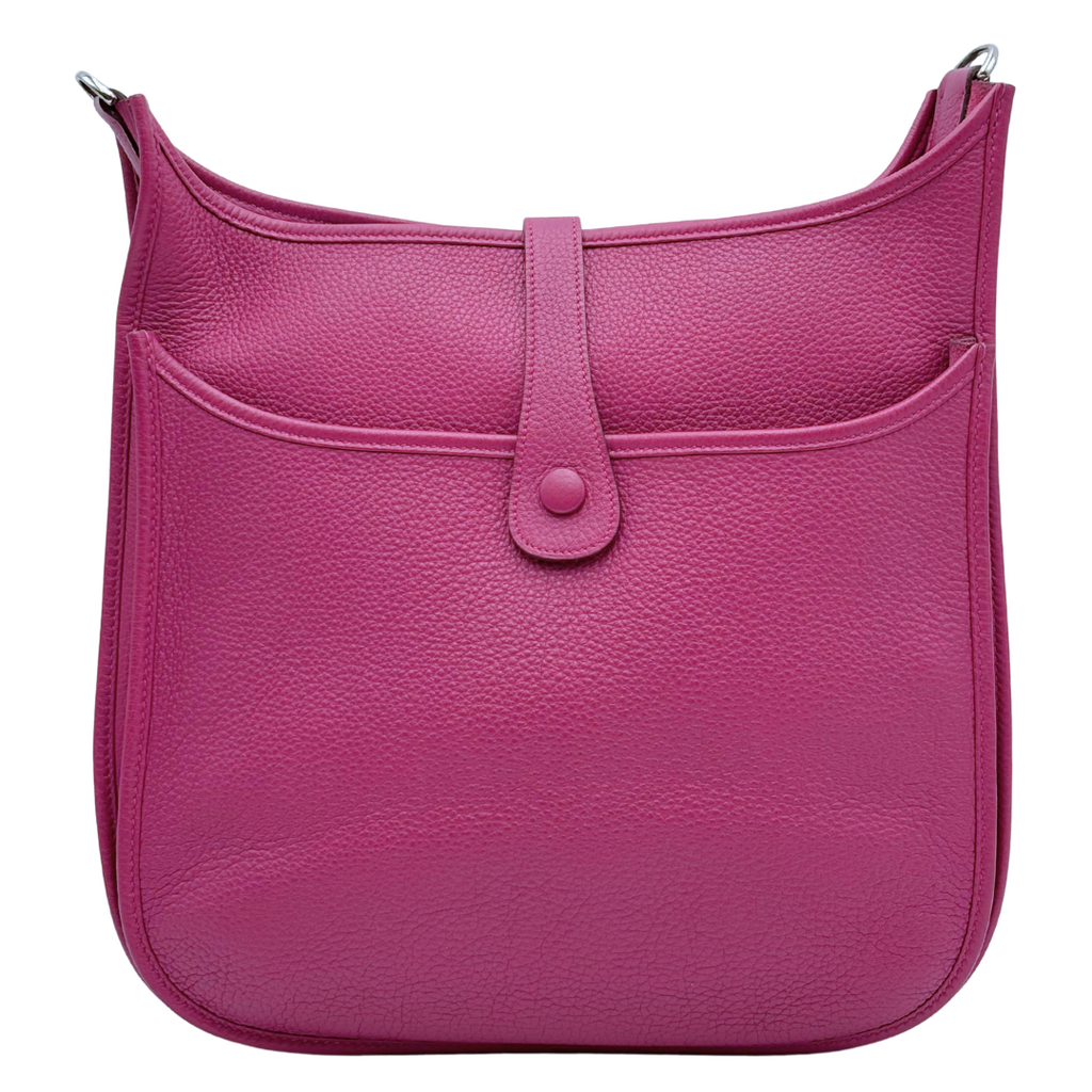 Hermès Evelyne Dark Pink GM Palladium HW