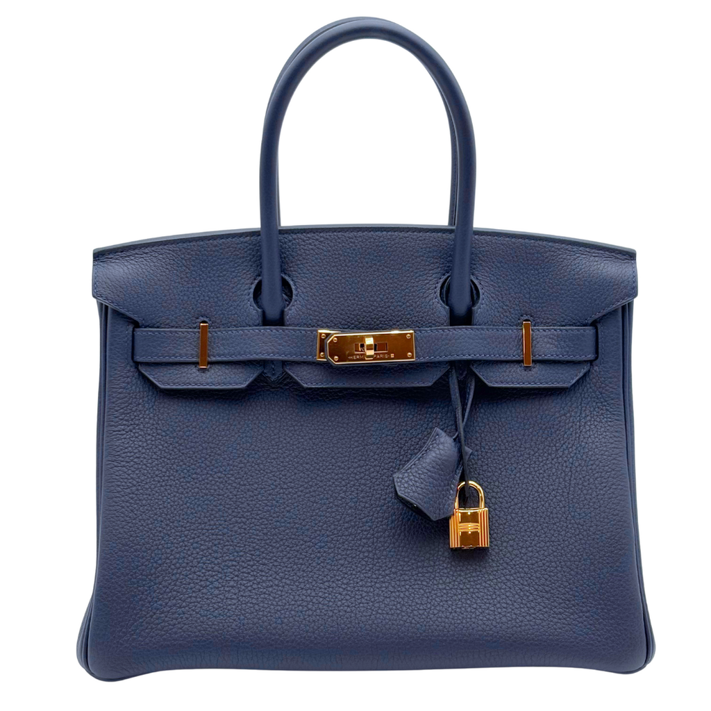 Hermès Birkin Nuit Blue Togo 30CM Gold HW (2024)