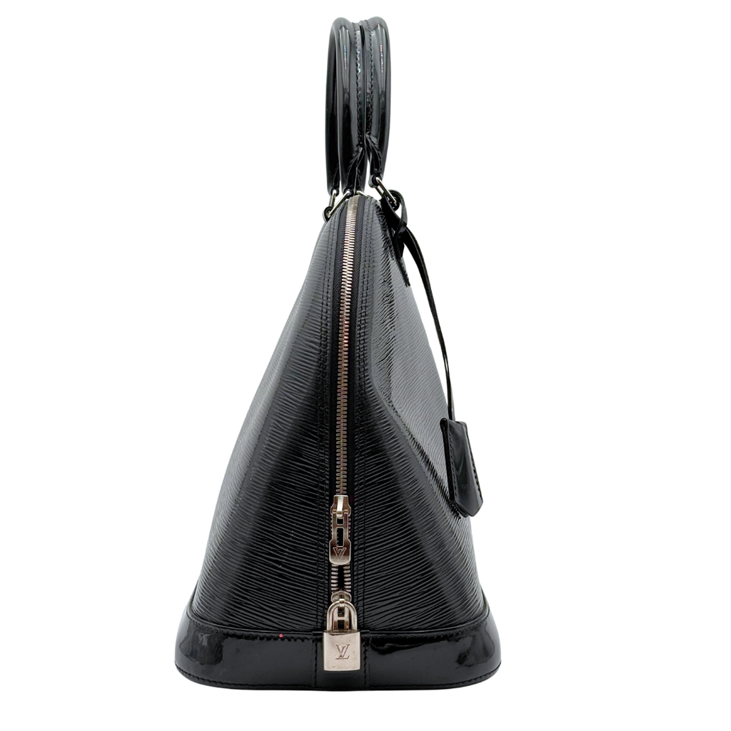 Louis Vuitton Black Epi Alma GM Bag