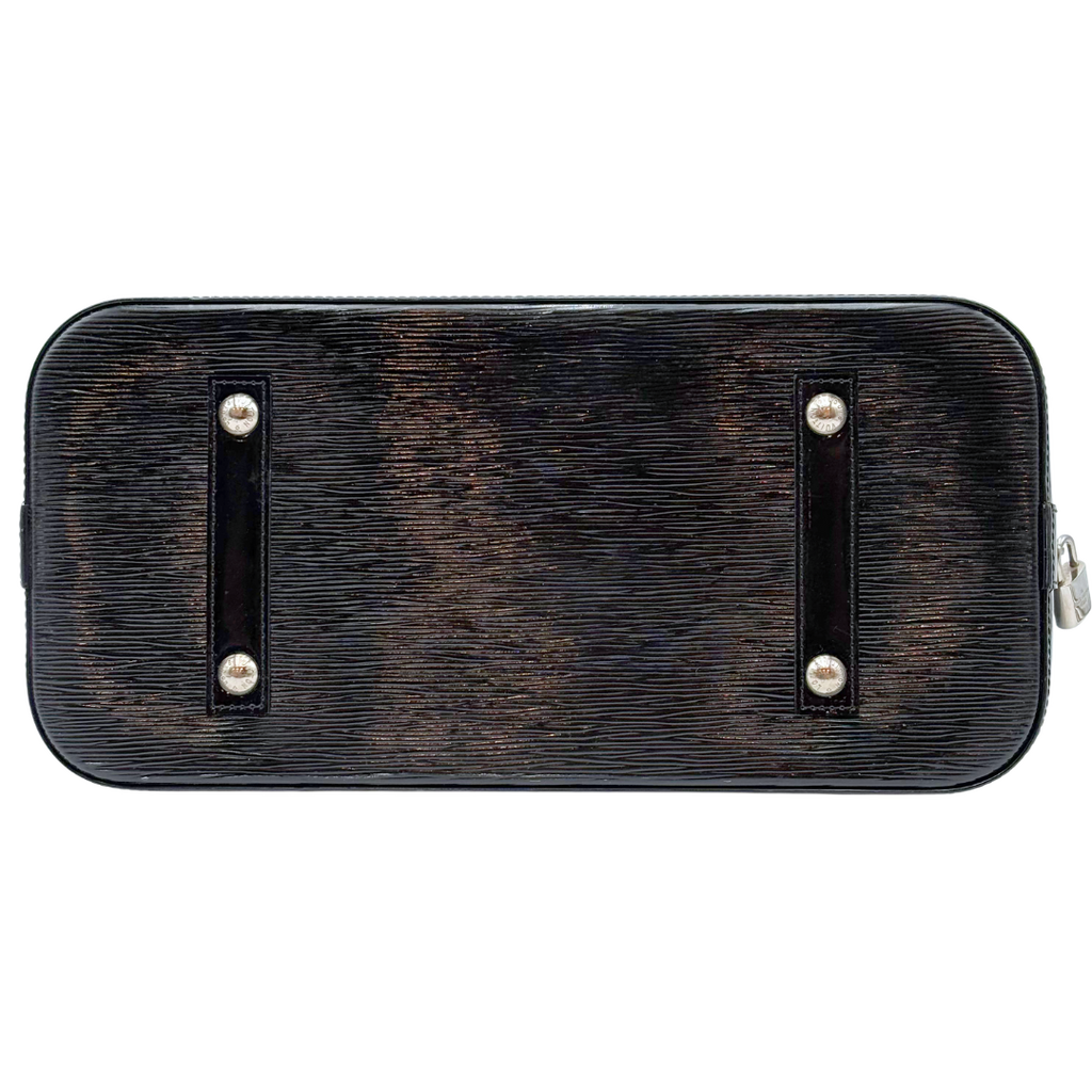 Louis Vuitton Black Epi Alma GM Bag