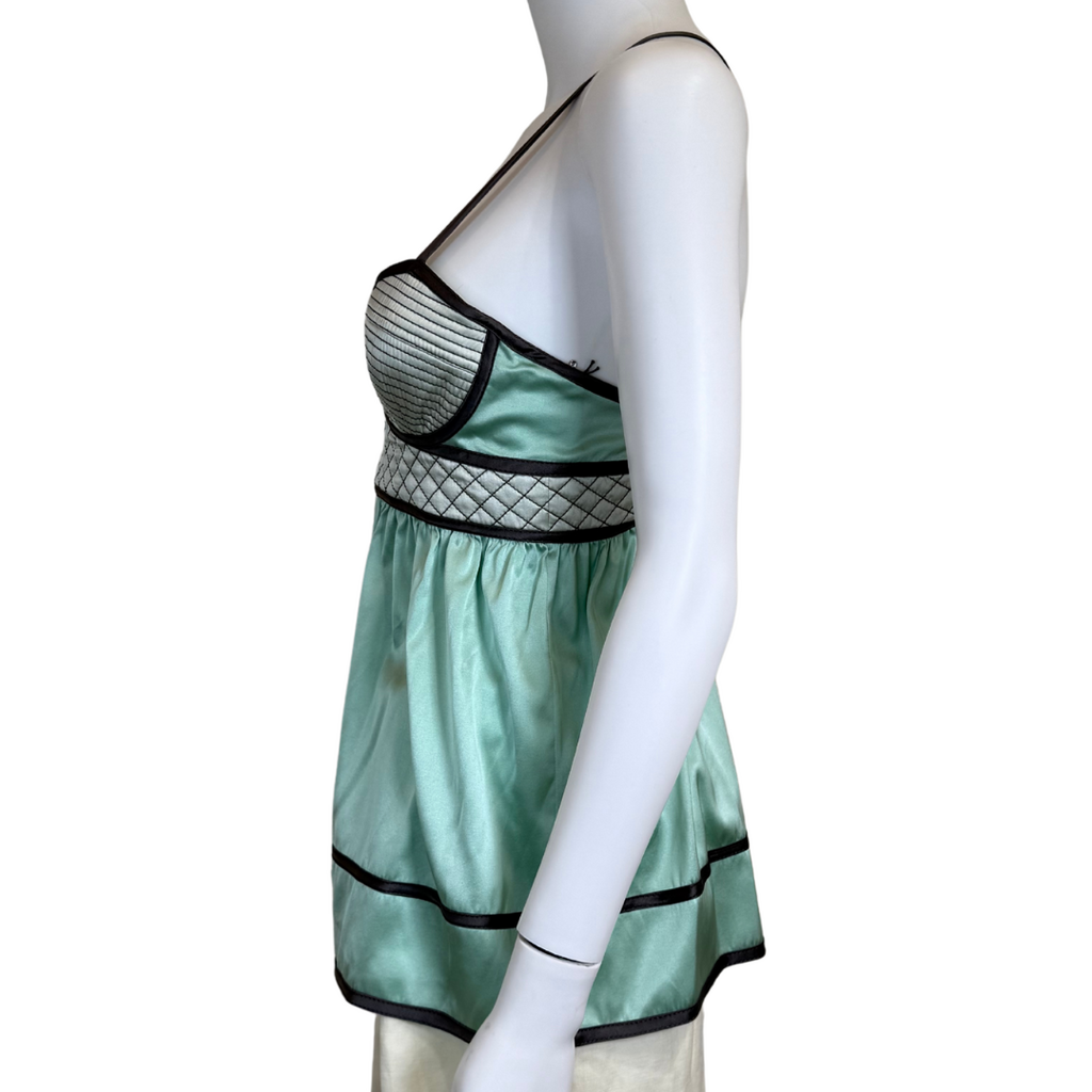 Proenza Schouler NWT 2000S SILK BLEND BUSTIER TANK, 6