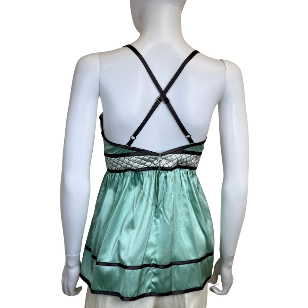 Proenza Schouler NWT 2000S SILK BLEND BUSTIER TANK, 6