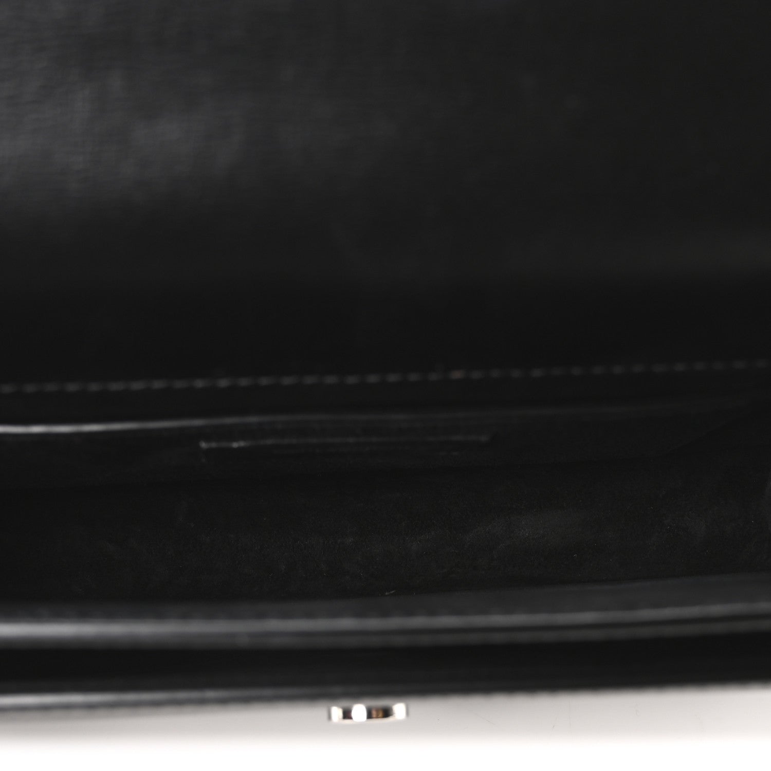 Smooth Calfskin Medium Monogram Sunset Satchel Black