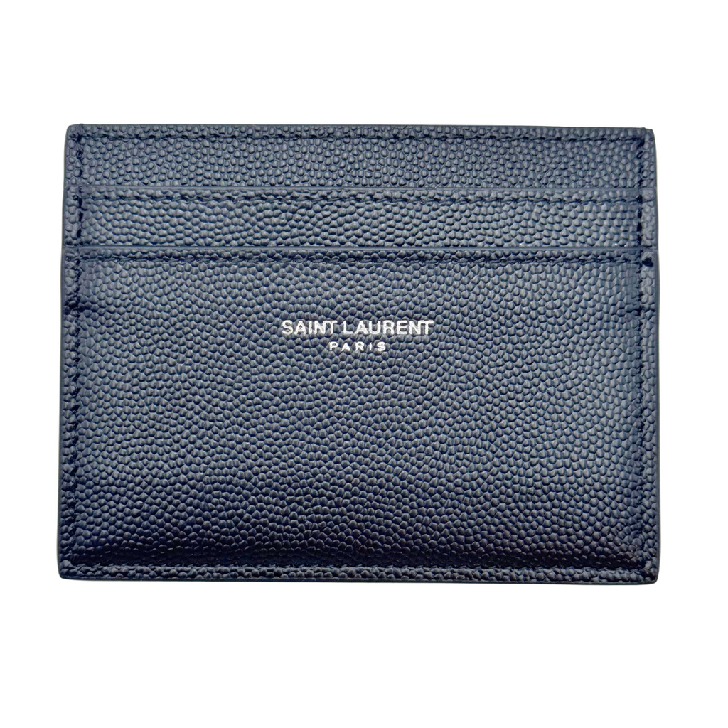 Saint Laurent YSL Black Card Case