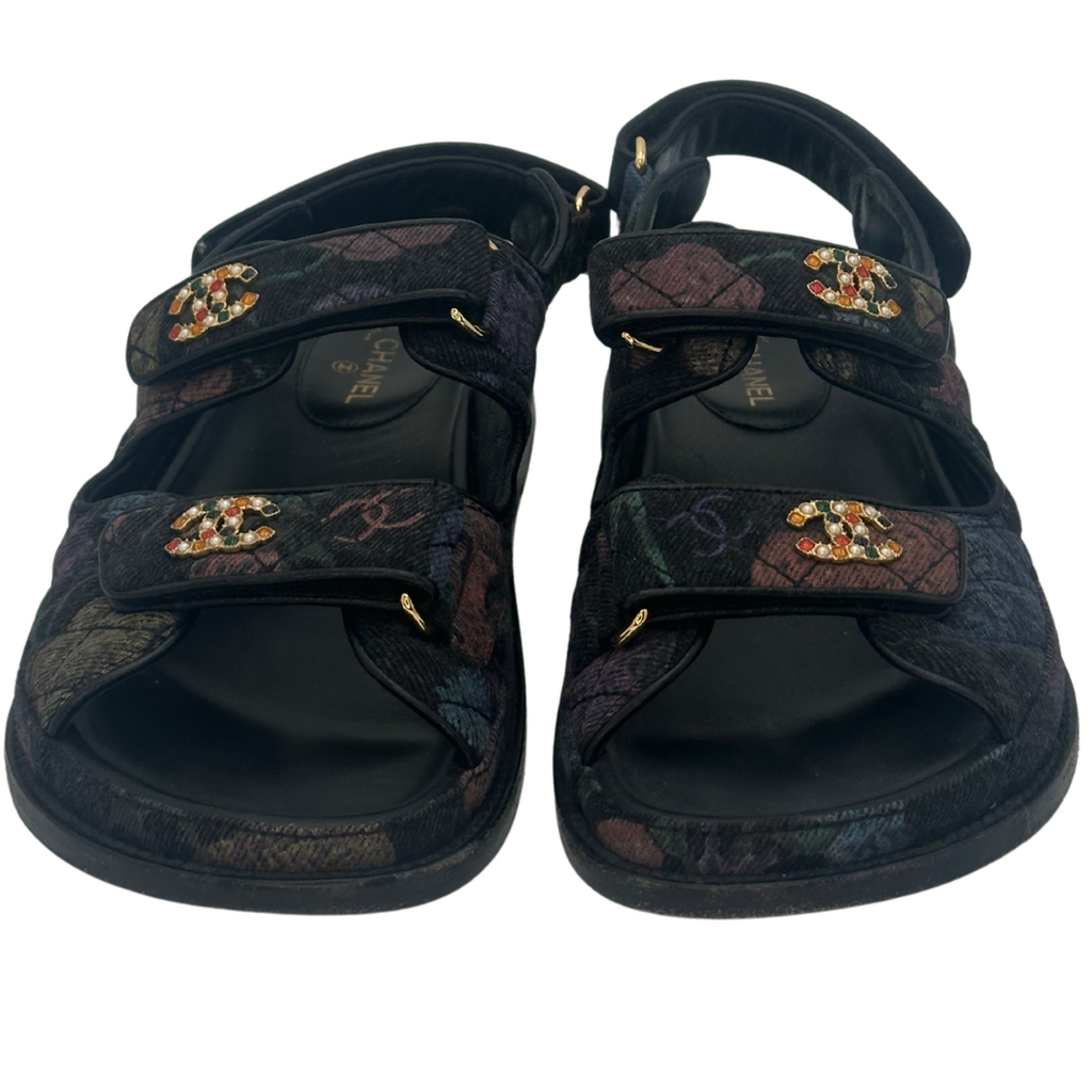 Purple/Blue CC Dad Sandals (1450)