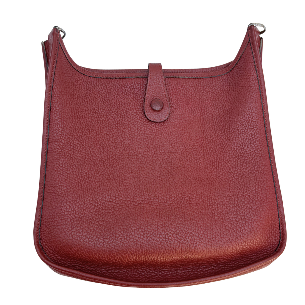Hermès Evelyne Burgundy Palladium HW