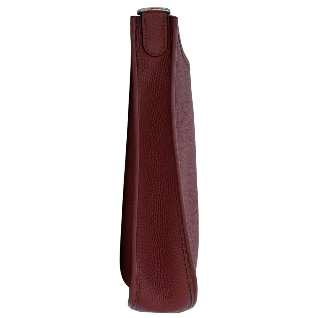 Hermès Evelyne Burgundy Palladium HW