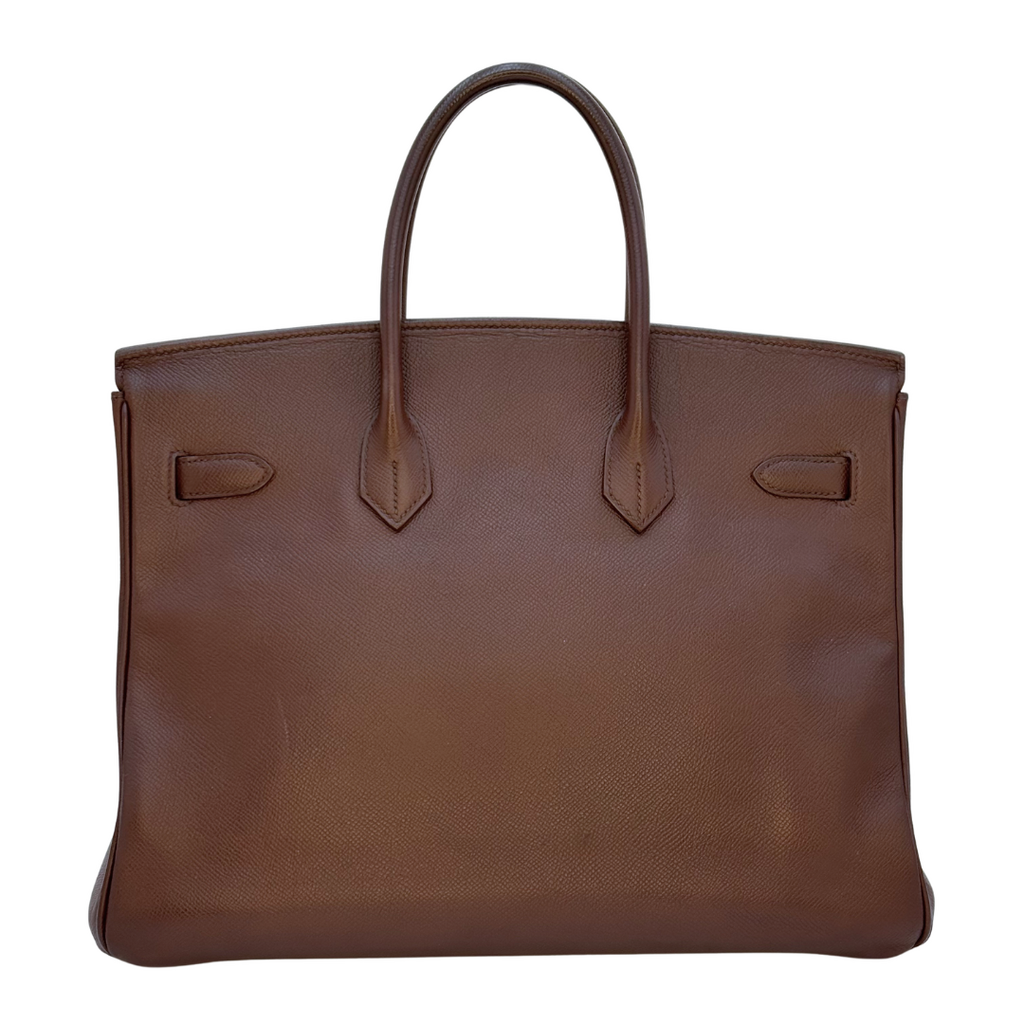 Hermès Birkin Brown Epsom 35CM Gold HW (1998)